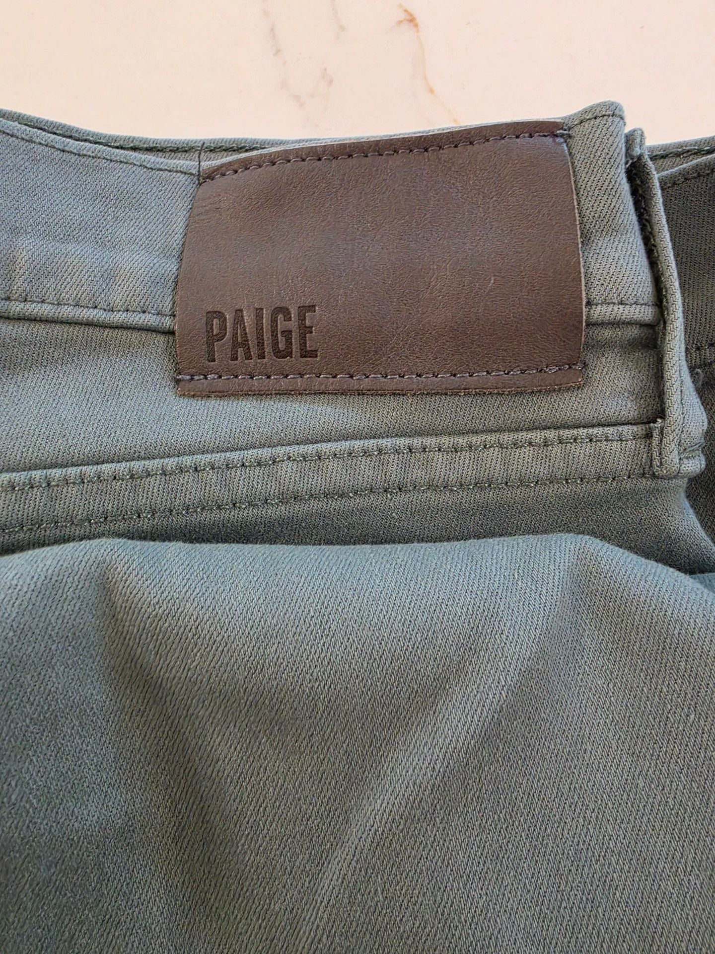 Paige Federal Slim Straight Jeans Size 32 8