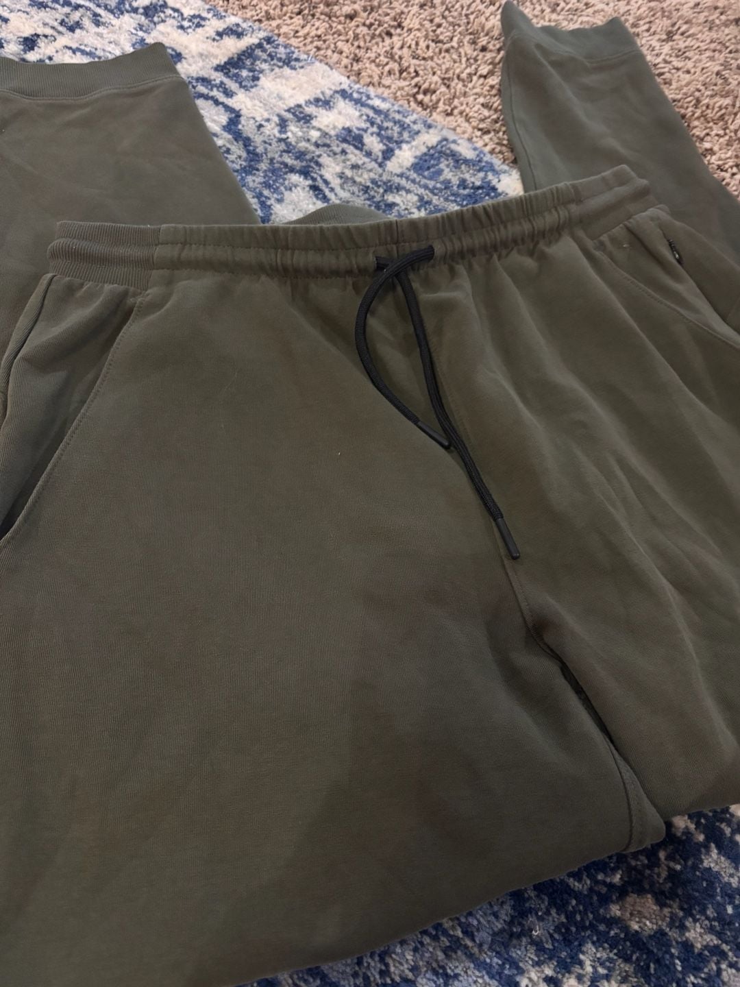 Old Navy Active Dynamic Fleece Jogger Size M Green 4-Way Stretch 2