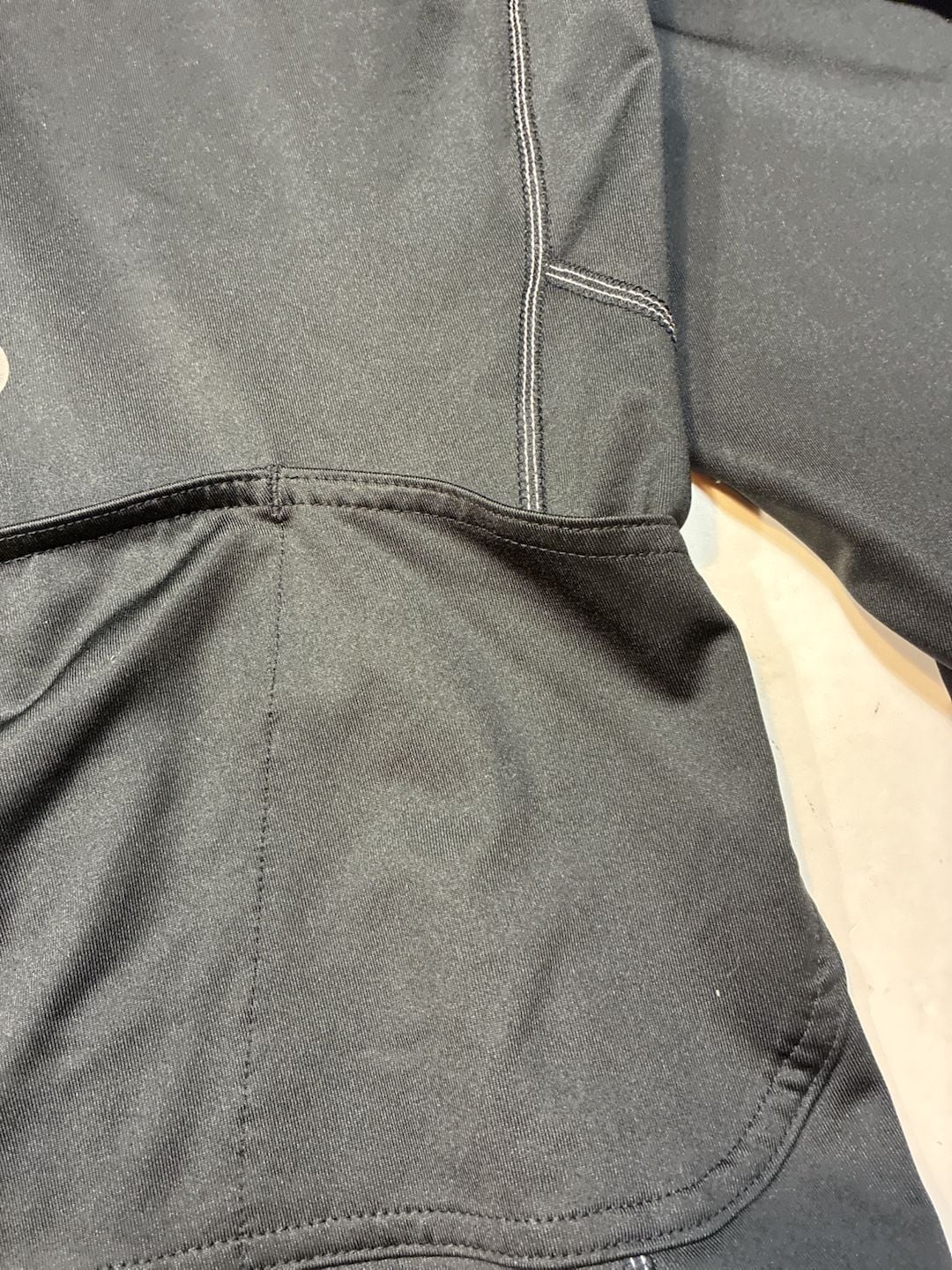 Pearl Izumi Elite Series Zip Shirt Medium Black Long Sleeve 16