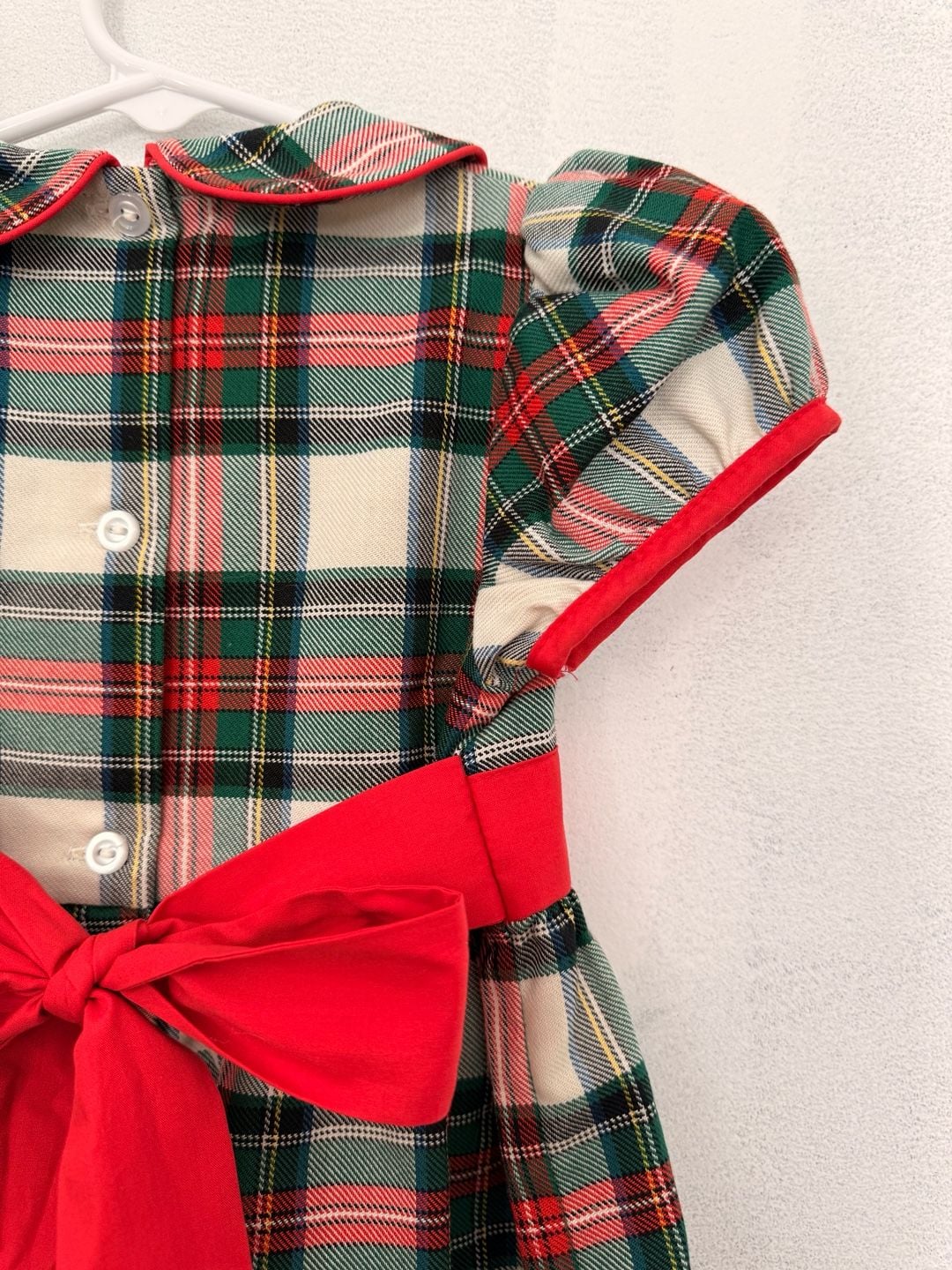 The Beaufort Bonnet Company Dress 18-24 Months Tartan Plaid 6