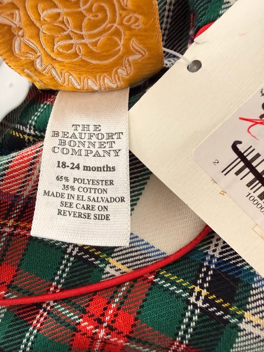 The Beaufort Bonnet Company Dress 18-24 Months Tartan Plaid 7