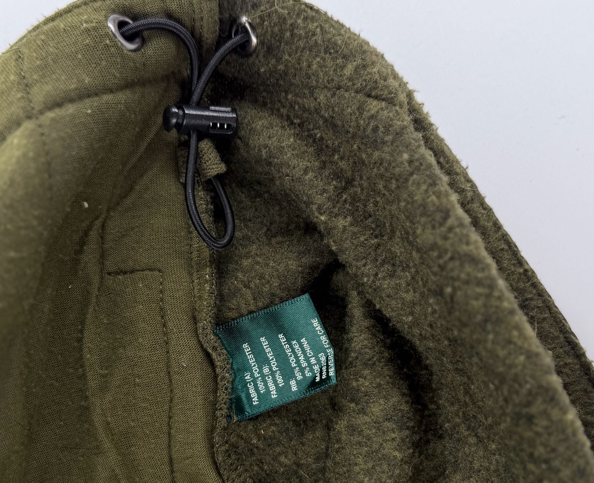 Arthur Beale AB Full Zip Hooded Fleece Jacket Size S Green 7