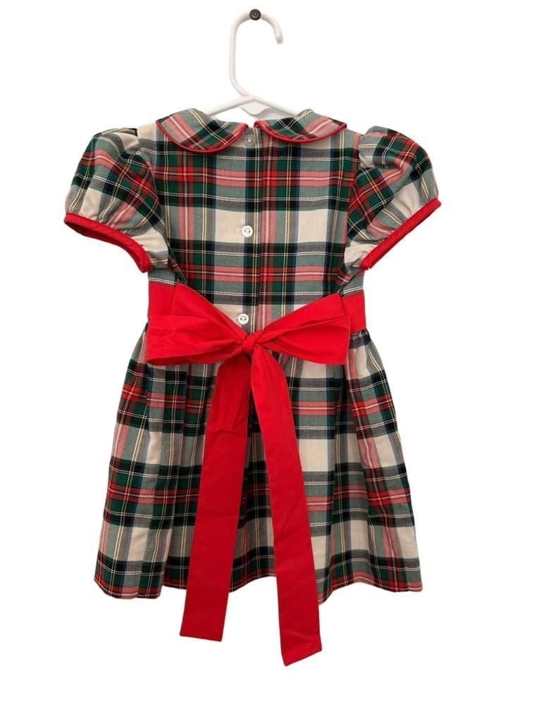 The Beaufort Bonnet Company Dress 18-24 Months Tartan Plaid 3