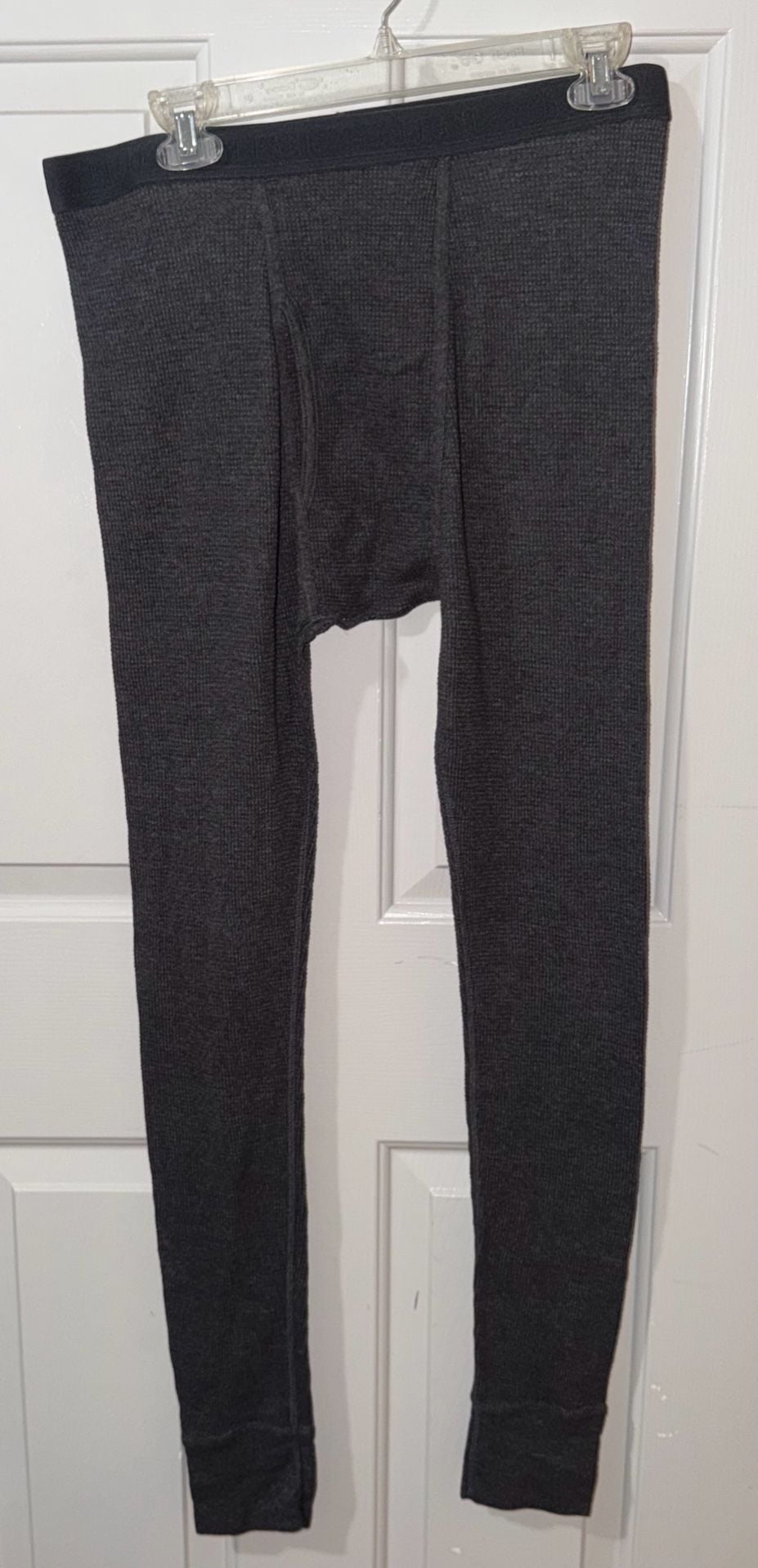 Fruit of the Loom Thermal Underwear Pants Charcoal Gray 2