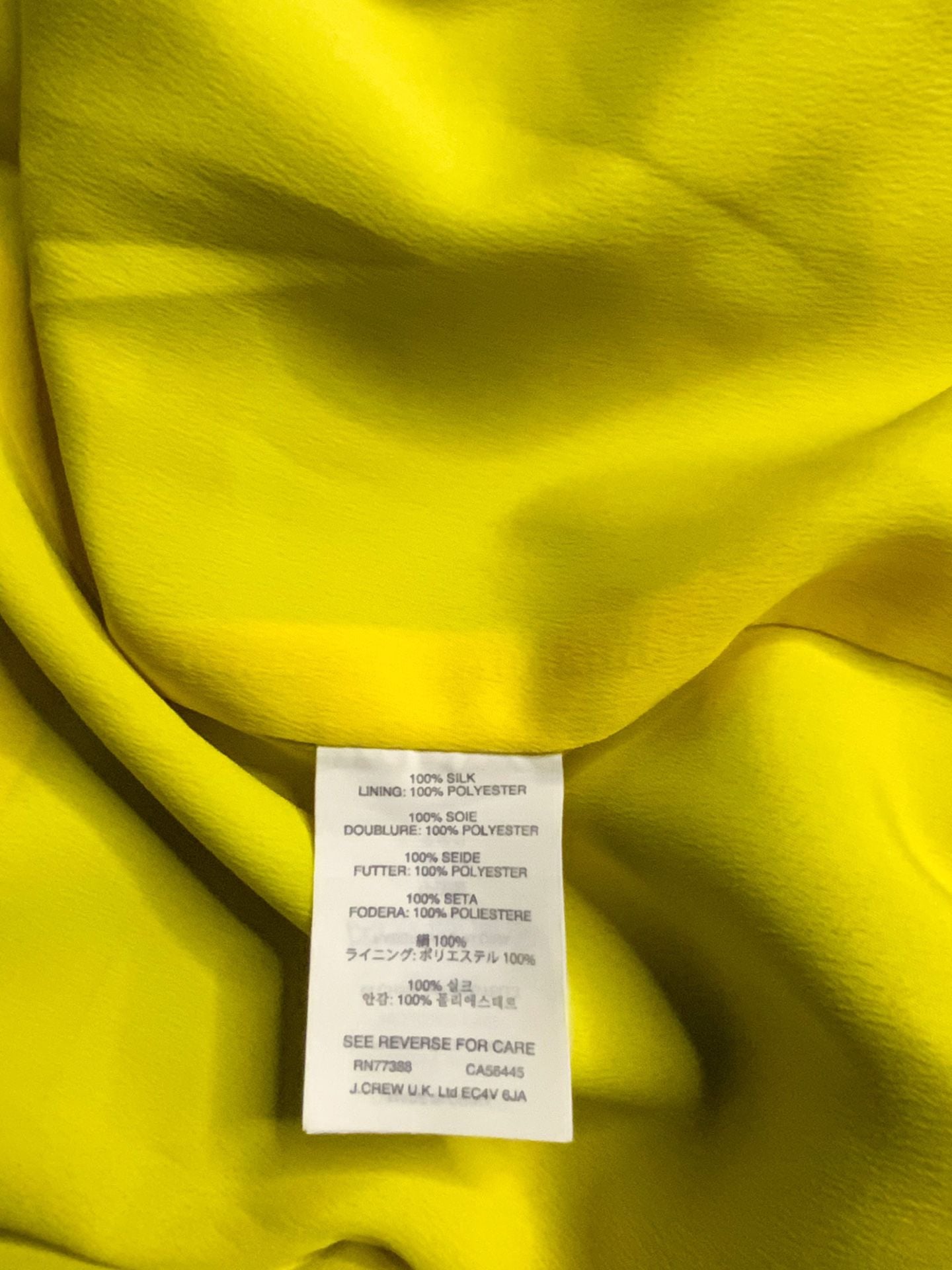 J.Crew Collection Silk Tulip Fauxwrap Skirt Women Size 2 5