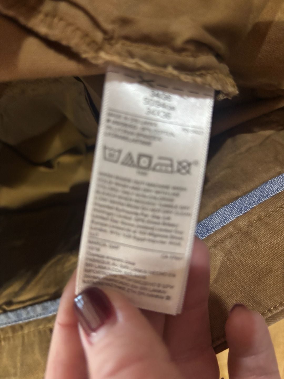 Gap Gap For Good Slim Chino Pants 34X36 Brown 6