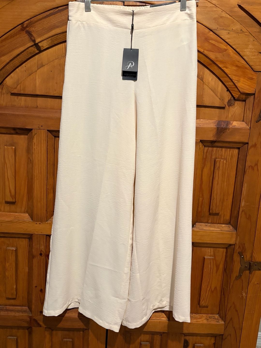 Adrianna Papell Pull On Wide Leg Airflow Pant Size S Cannolicrm 2