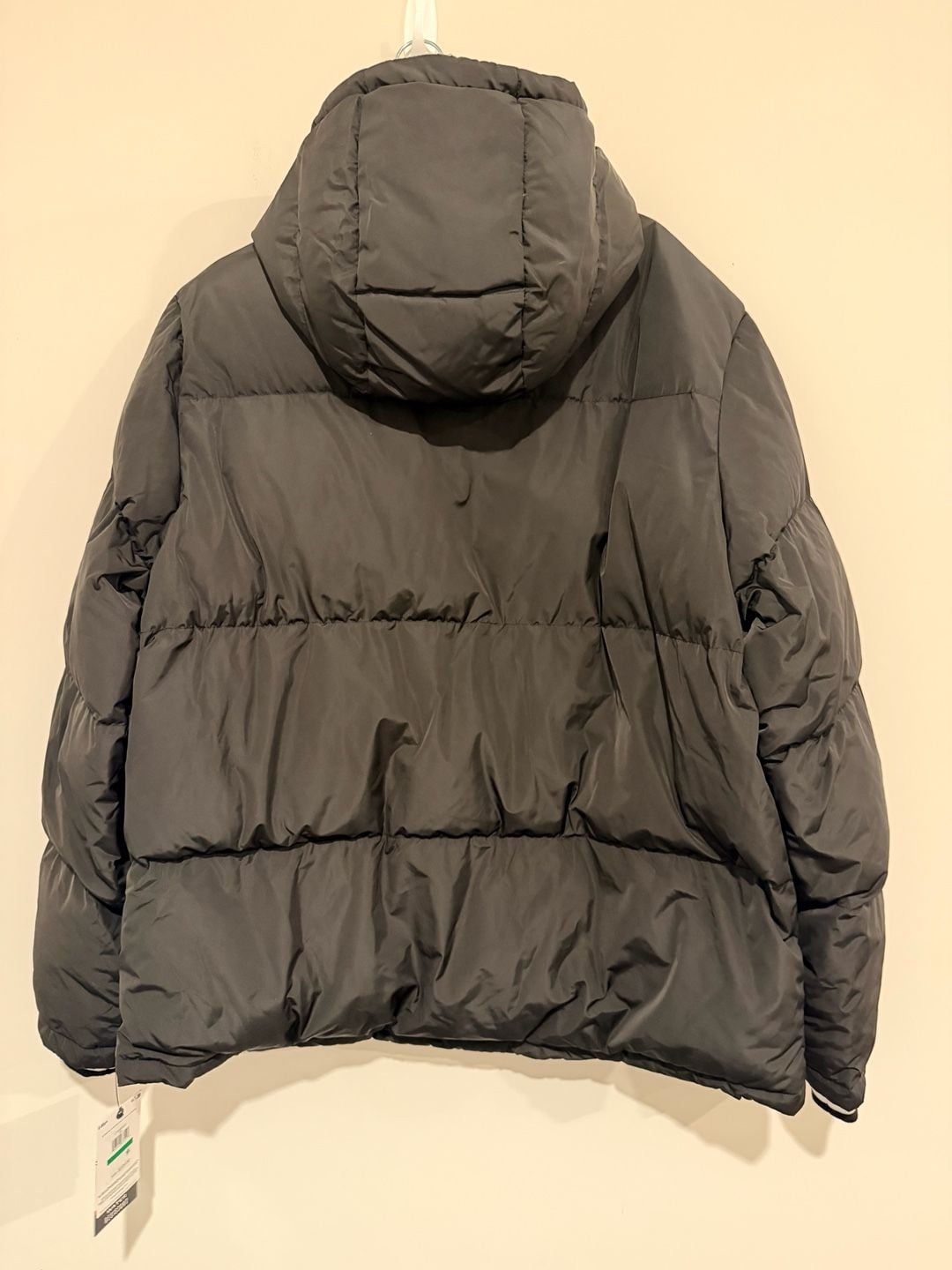 Champion Heavyweight Hooded Puffer Jacket Black Size Large 5