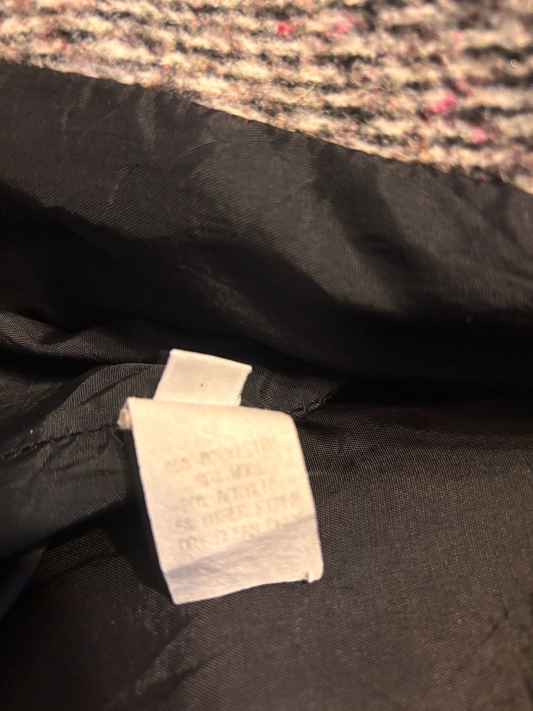 Karizma East Ltd Vintage Tweed Double Breasted Coat 7
