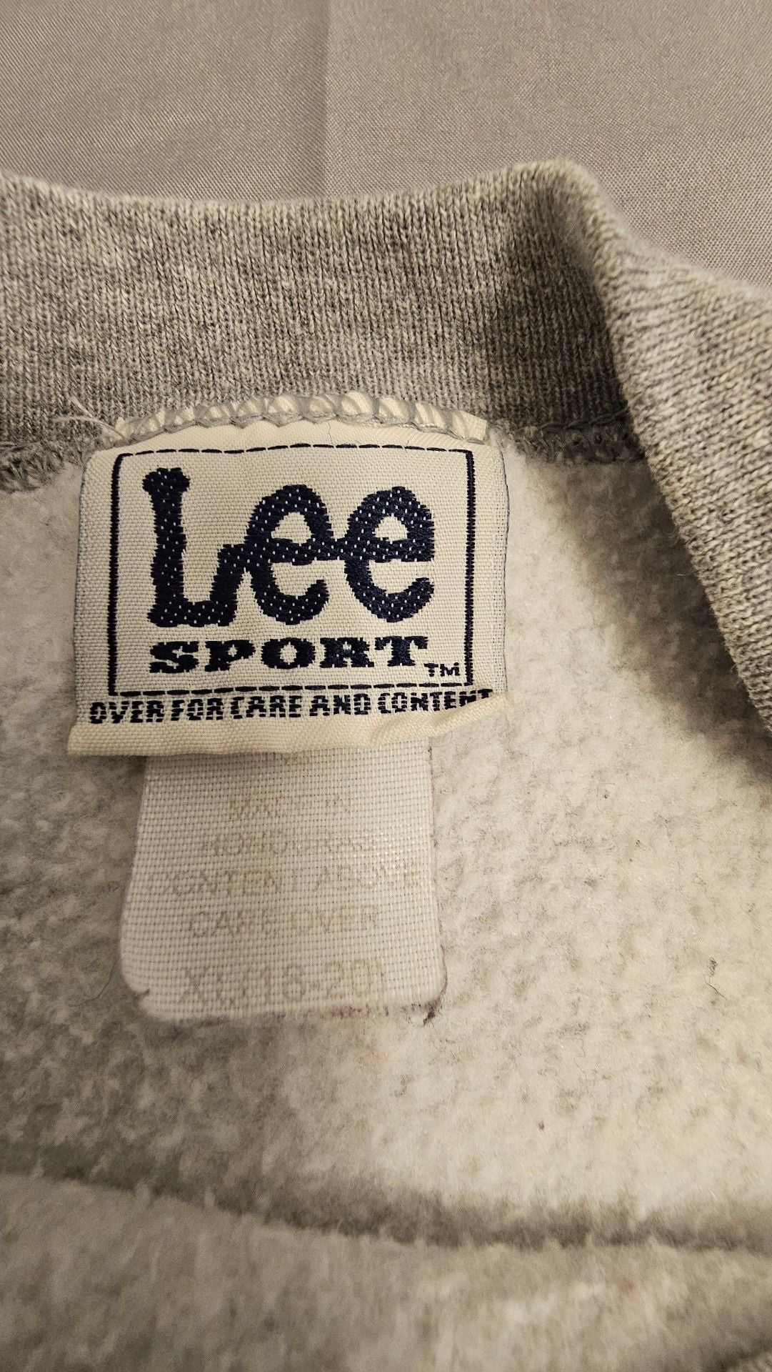 Lee Sport LSU Tigers 2003 National Champions Sweatshirt XL Grey 4