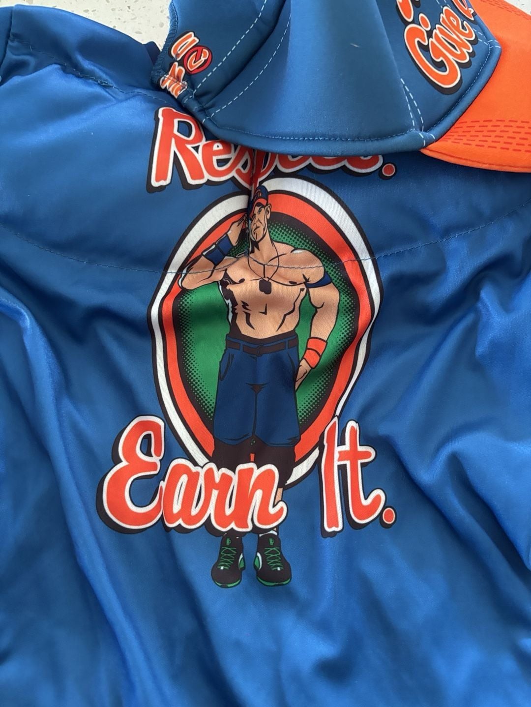 WWE John Cena Respect Earn It Costume Size 2T 2