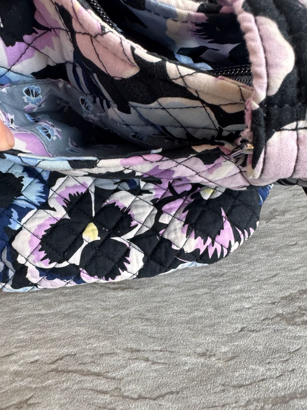 Vera Bradley Quilted Floral Shoulder Bag 5