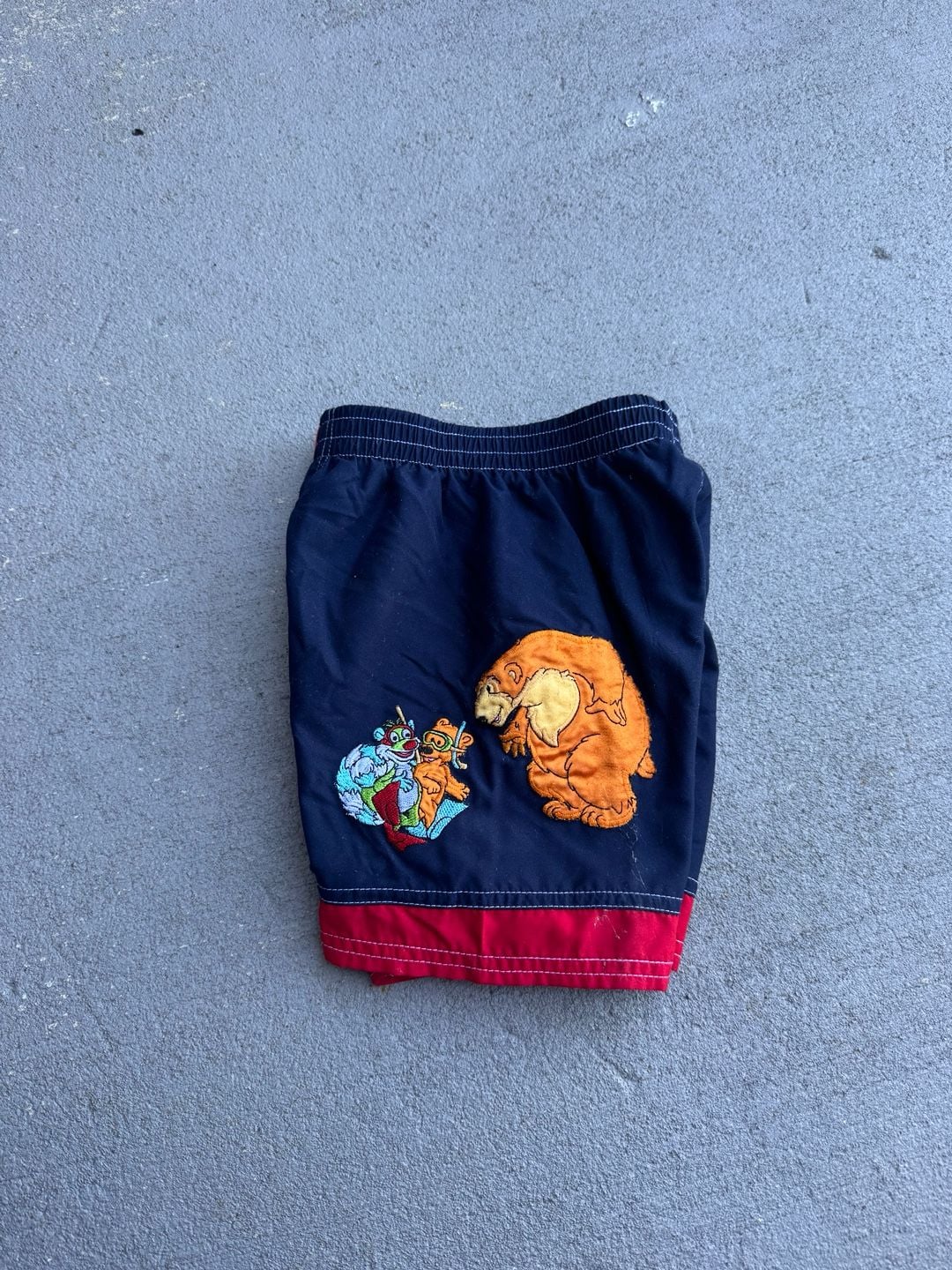 Bear in the Big Blue House Swim Trunks Size 24M Navy Scuba Team 1