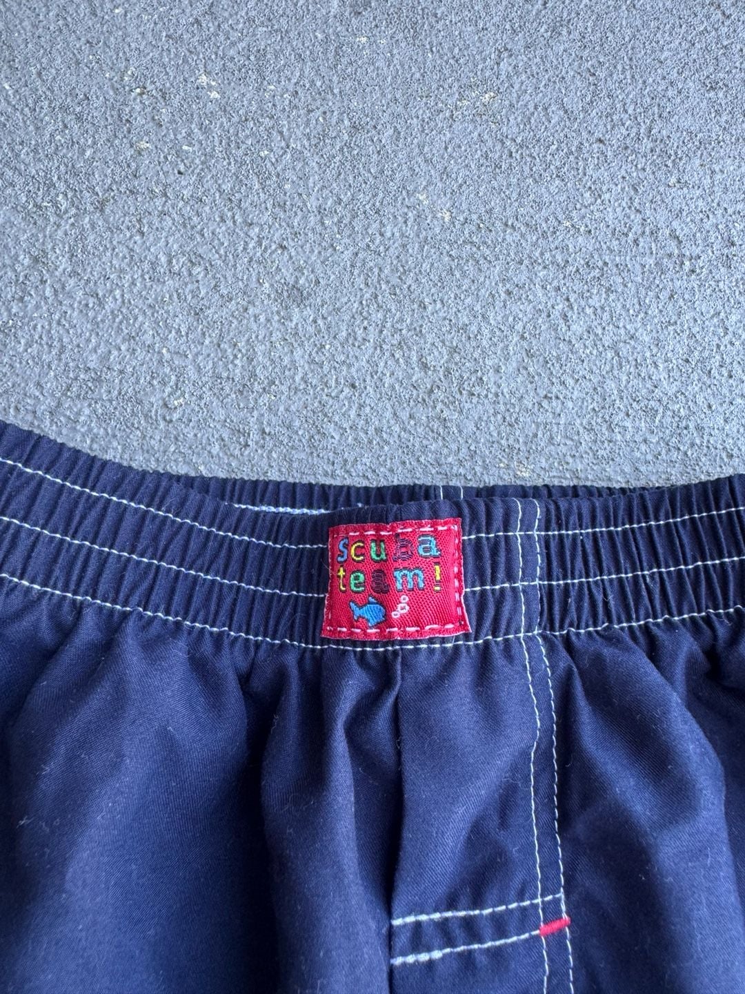 Bear in the Big Blue House Swim Trunks Size 24M Navy Scuba Team 5