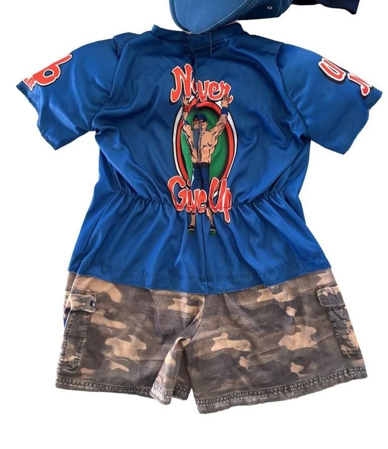 WWE John Cena Respect Earn It Costume Size 2T 5