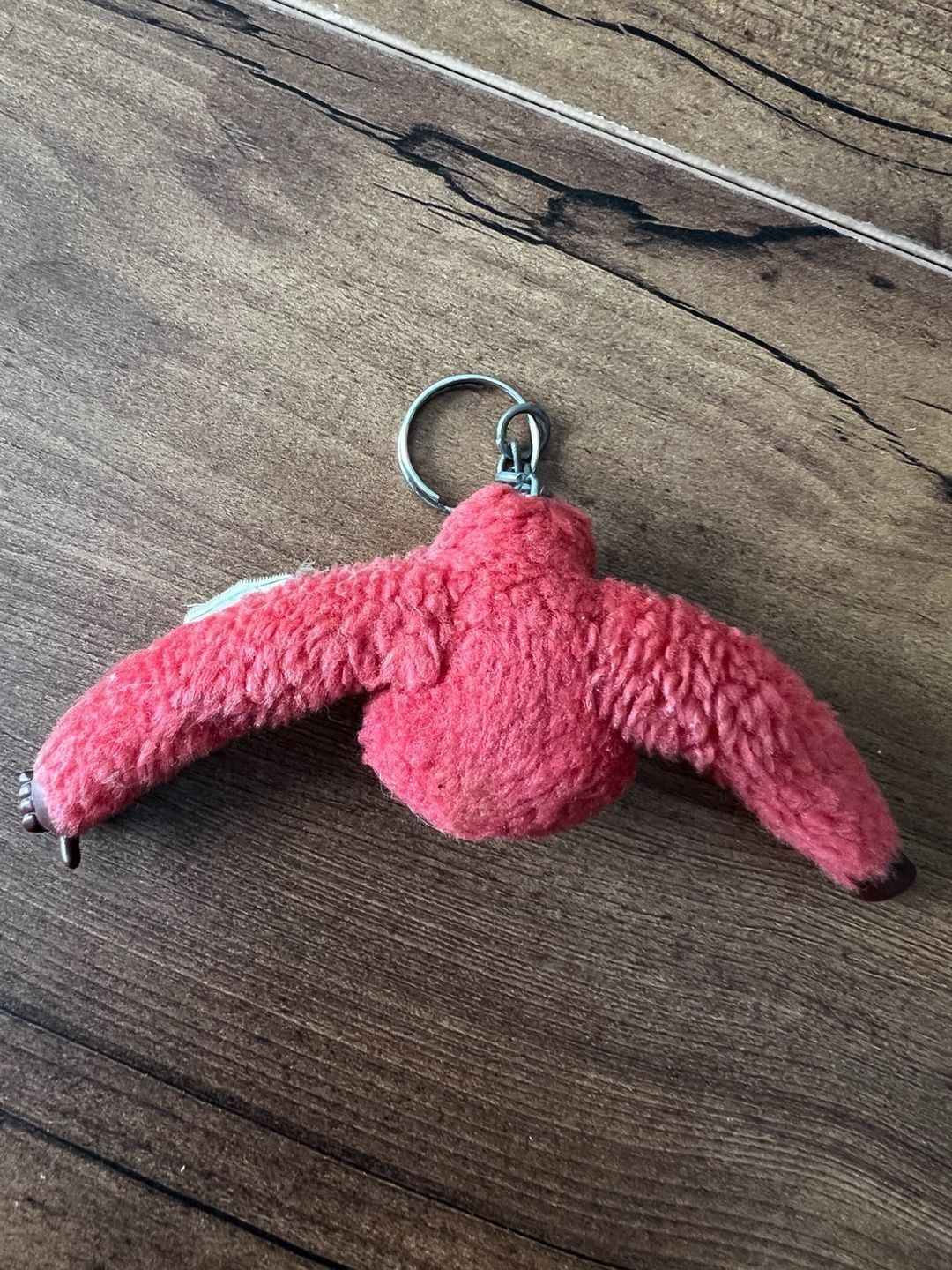 Vintage from the 90’s Kipling Red Orangutan Monkey Keychain Plush Toy 4