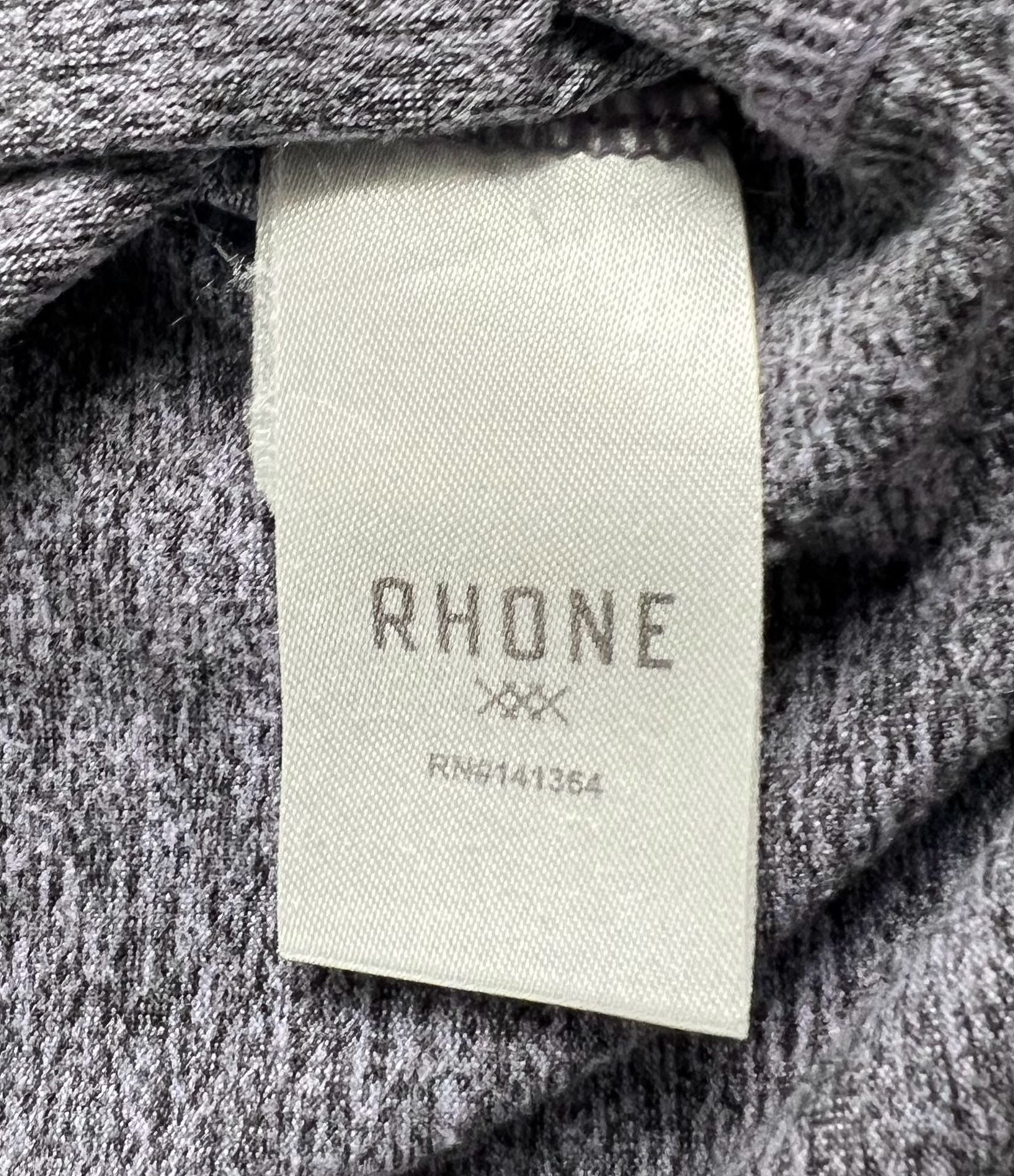 Rhone x Peloton Reign Short Sleeve Tech Shirt Size L Gray 7