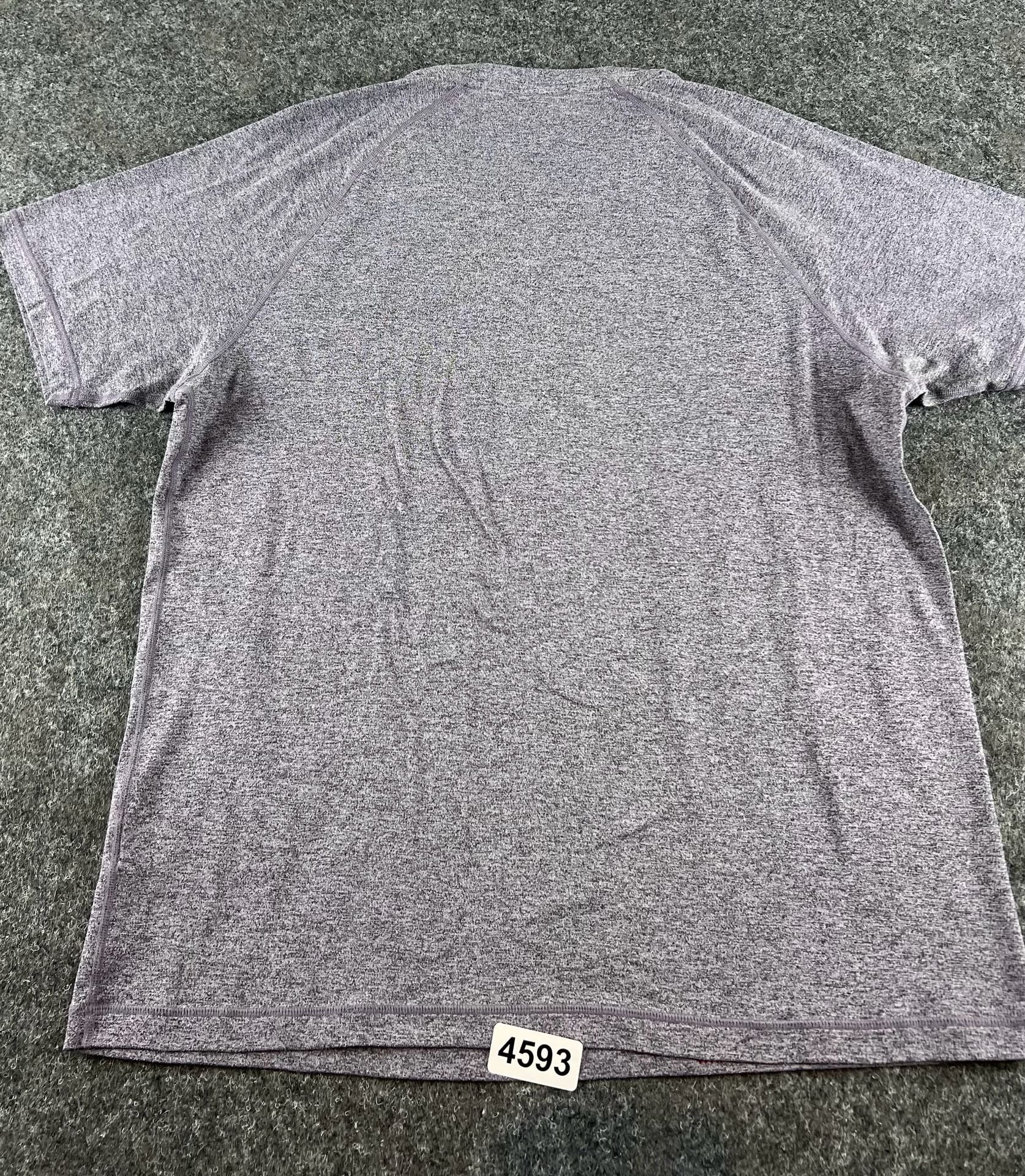 Rhone x Peloton Reign Short Sleeve Tech Shirt Size L Gray 9