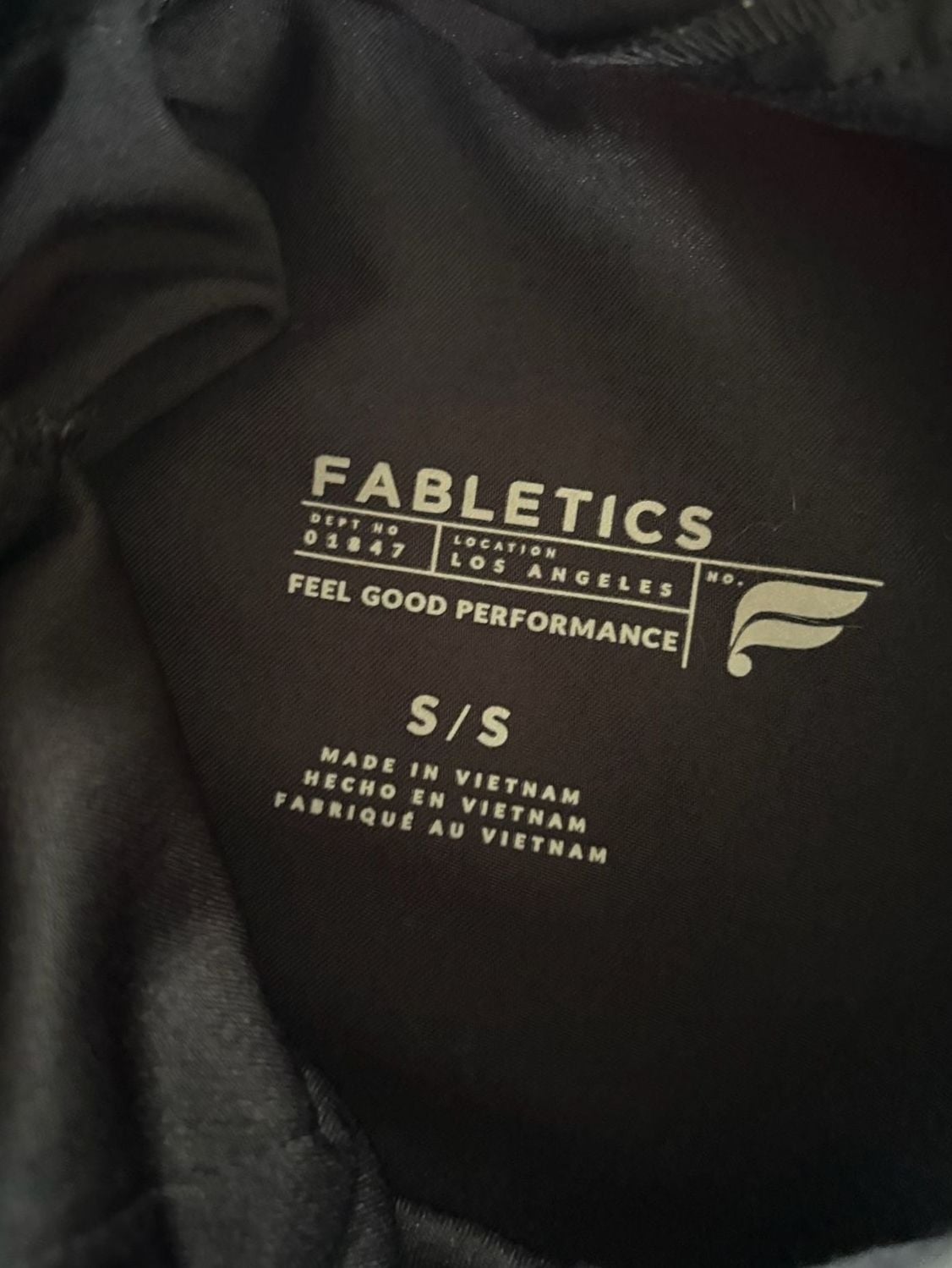 Fabletics Scrubs Jogger Pants Size S Black Cargo Drawstring 3