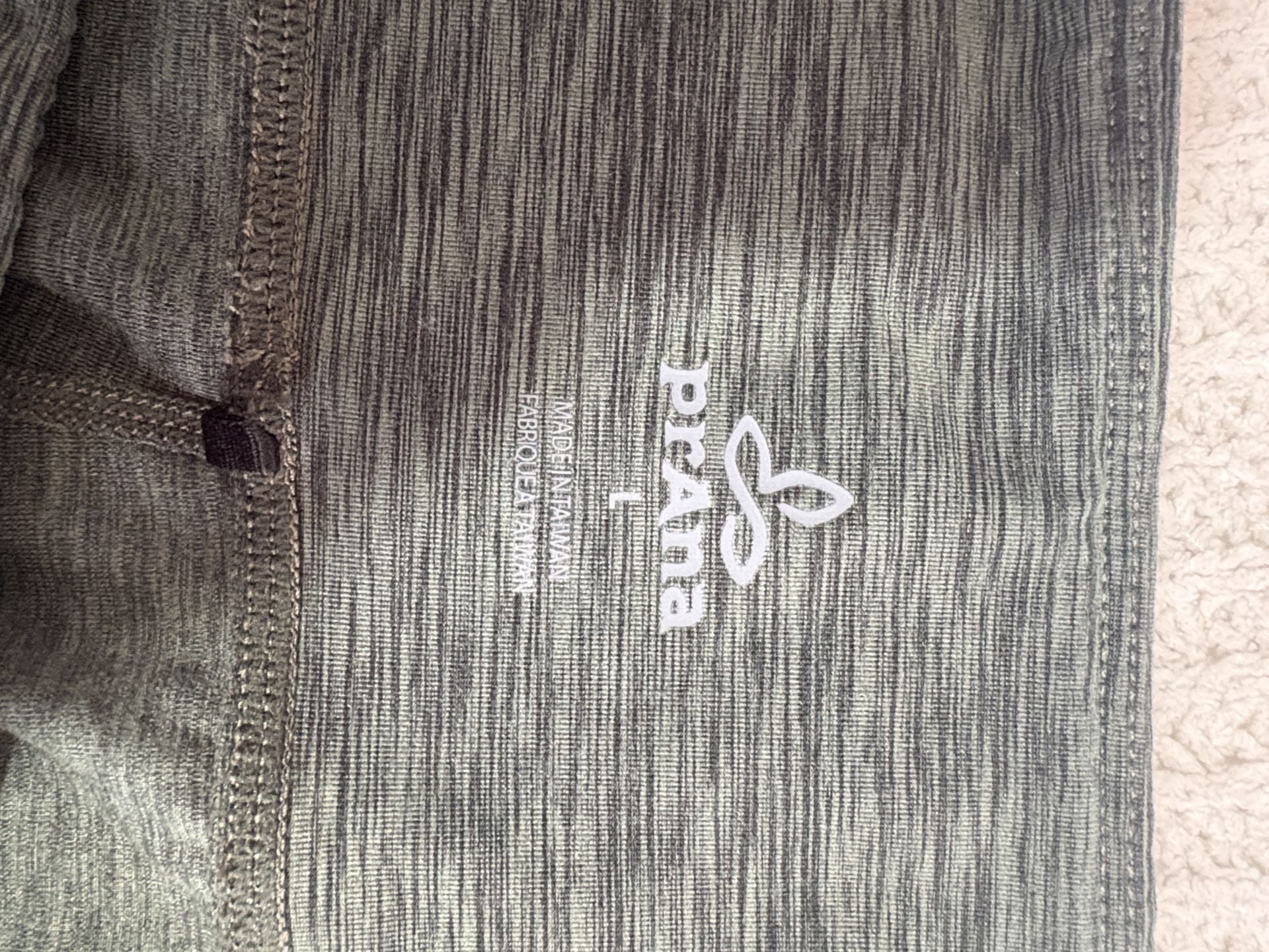 Prana Skirt Size L Green and Gray Heather Athletic Activewear Mini 6