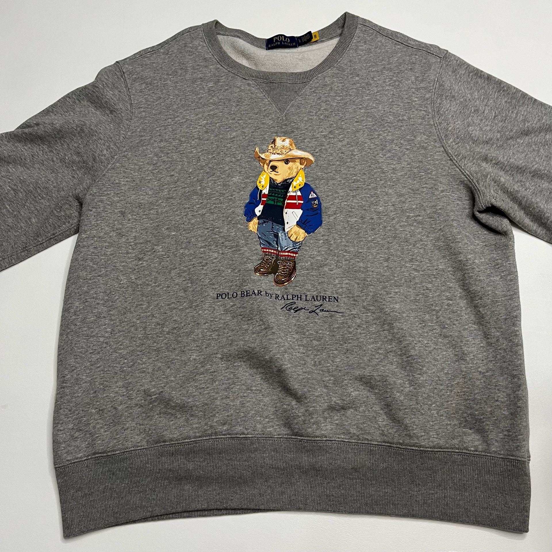 Polo Ralph Lauren Polo Bear Sweatshirt Size L Grey 2