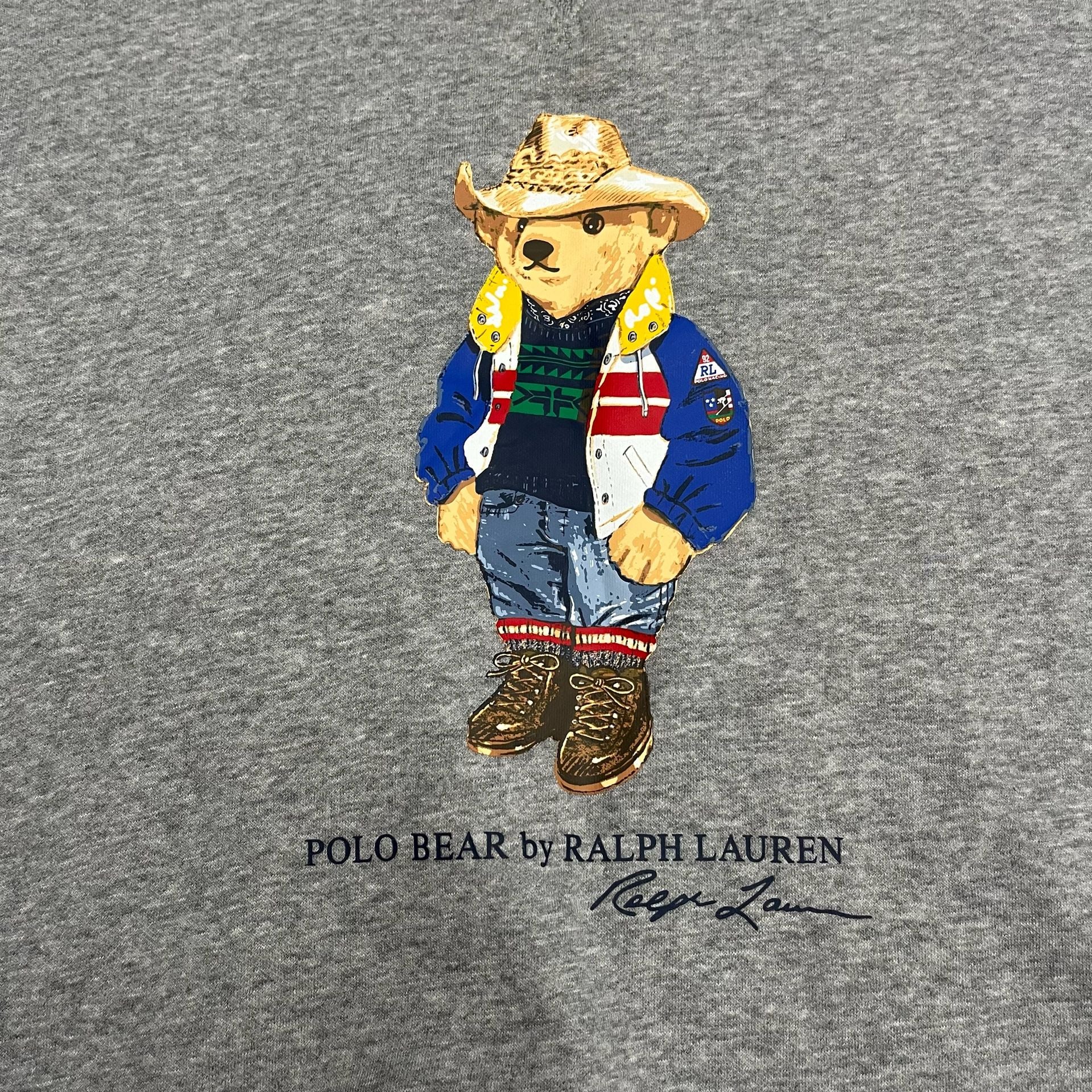 Polo Ralph Lauren Polo Bear Sweatshirt Size L Grey 6