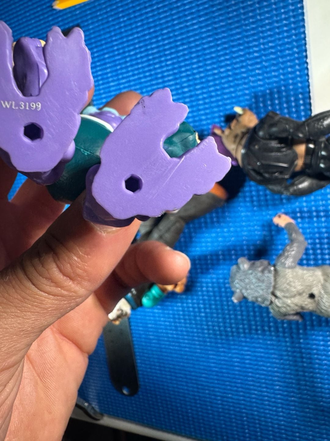 Playmates Teenage Mutant Ninja Turtles Action Figures Lot of 4 6