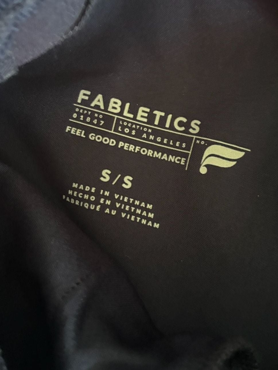 Fabletics Jogger Pants Size S Blue Drawstring Athletic 3