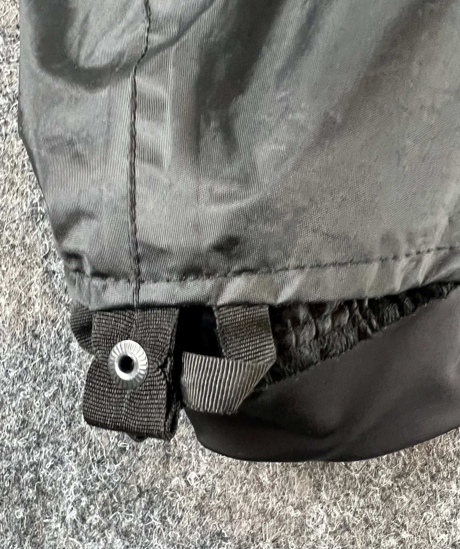 Sedici Motorcycle Jacket Size WLG Black Quilted Liner Zip 7