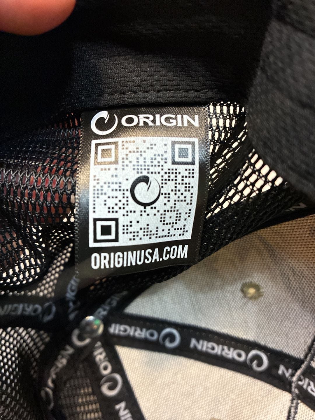 Origin Field Explorer Trucker Hat Camo Mesh Snapback Cap MFG USA 10