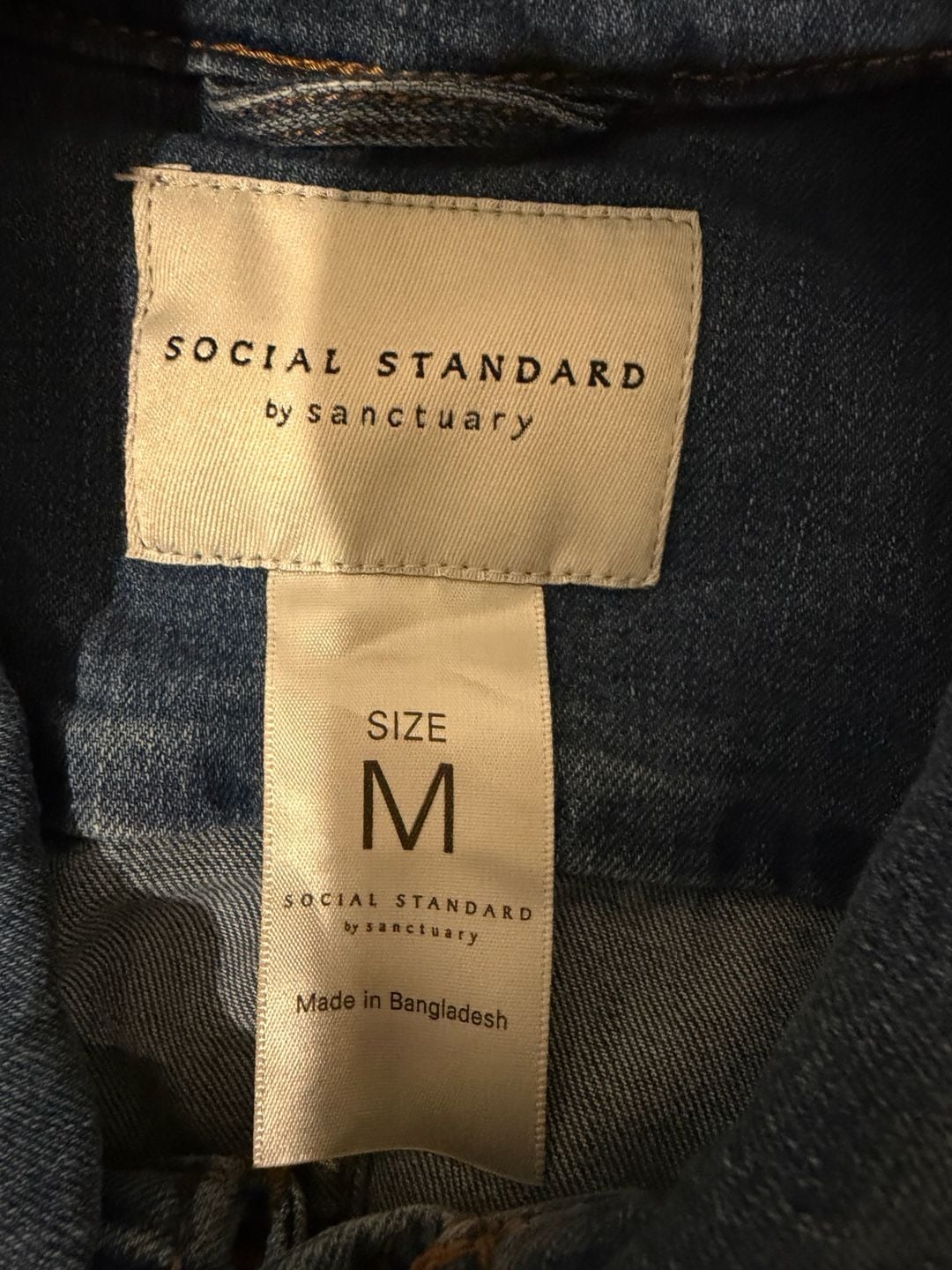 Cottage Core Cloquette Western Social Standard By Sanctuary Denim Jacket 3