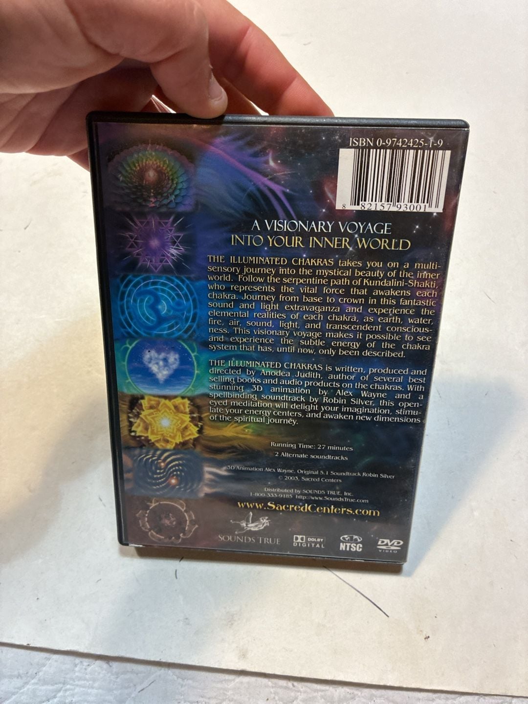Anodea Judith The Illuminated Chakras DVD Pre-Owned 2