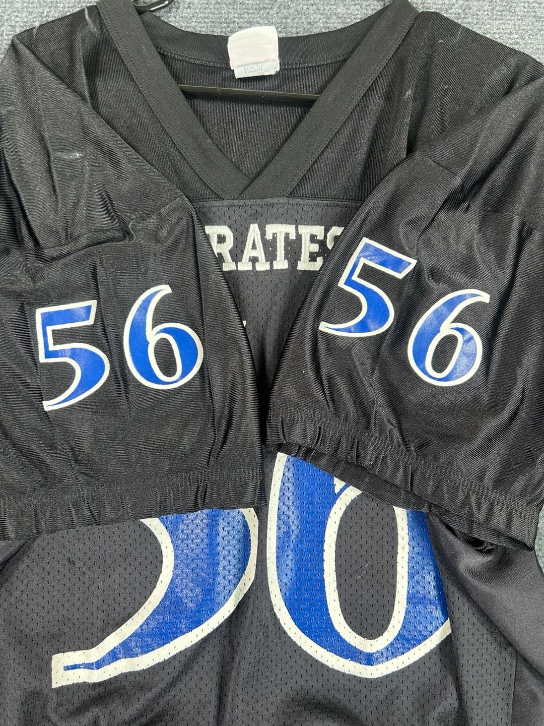 Rawlings Pirates Football Jersey Size XL Black 56 4