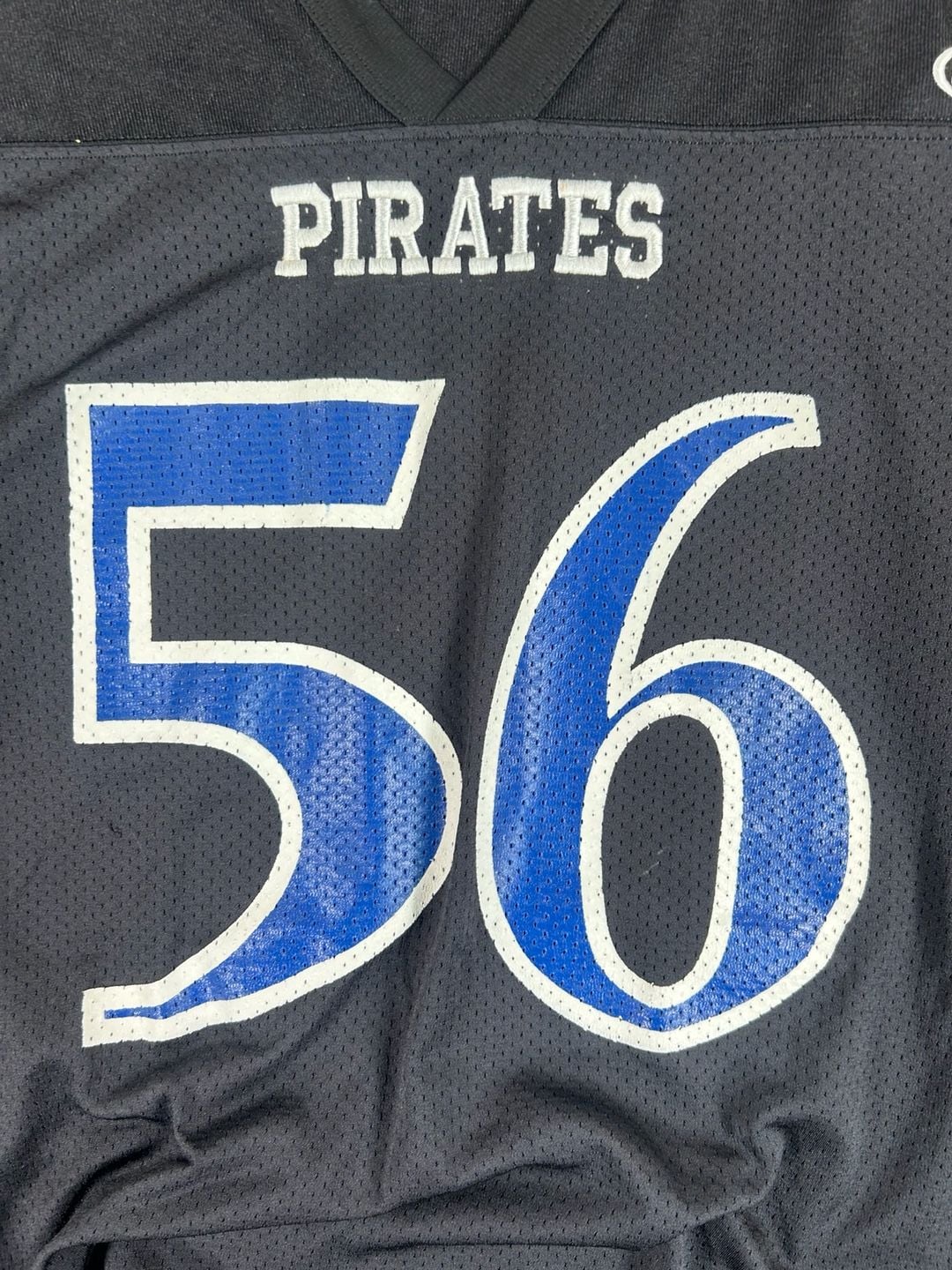 Rawlings Pirates Football Jersey Size XL Black 56 5