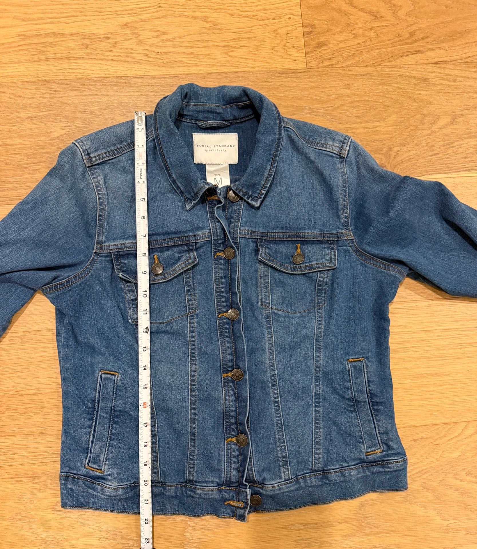 Cottage Core Cloquette Western Social Standard By Sanctuary Denim Jacket 6