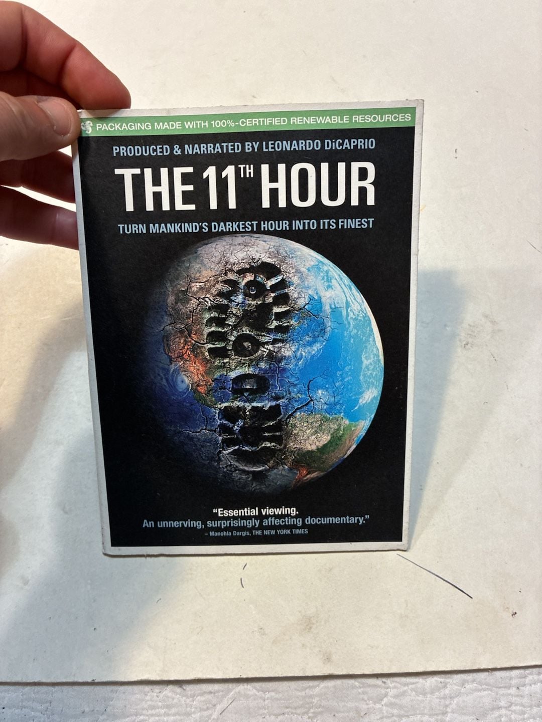 The 11th Hour DVD Leonardo DiCaprio Documentary Movie Film Used Good 1