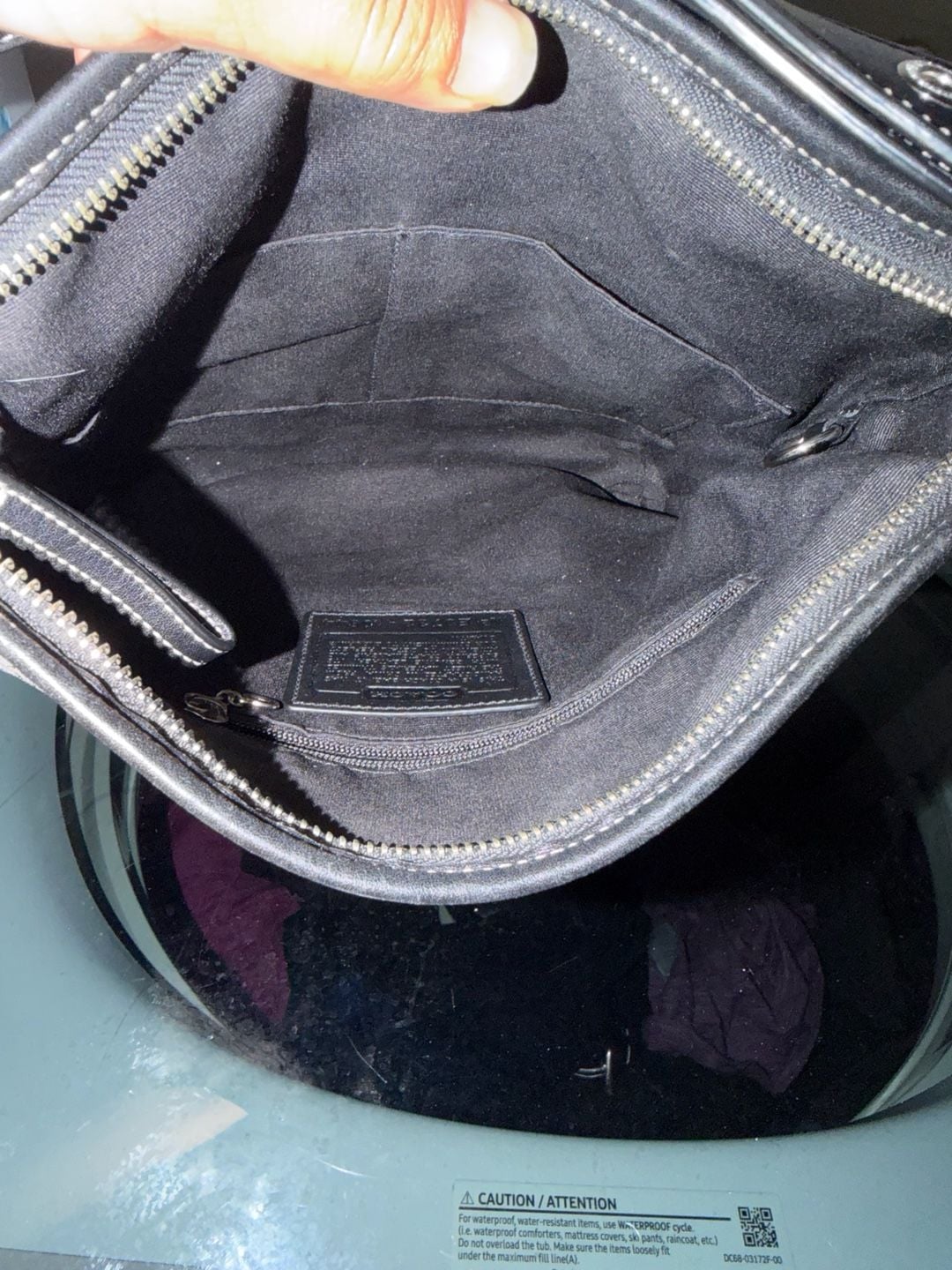 Y2K Coach Soho Signature Jacquard Shoulder Bag & Matching Wallet 4