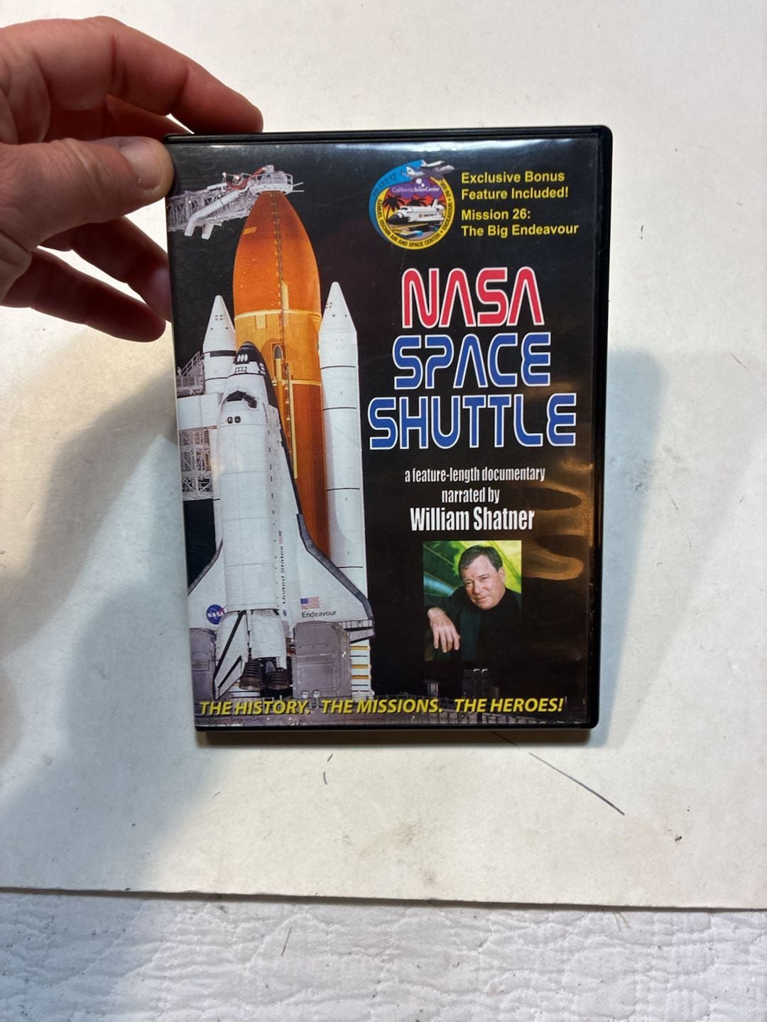 NASA Space Shuttle DVD Documentary Narrated By William Shatner 1