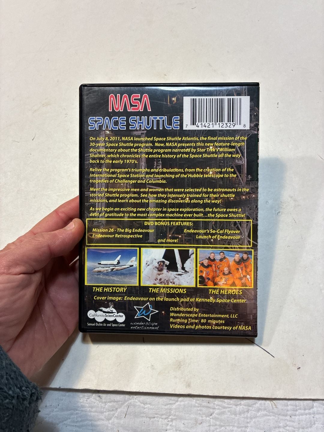 NASA Space Shuttle DVD Documentary Narrated By William Shatner 2