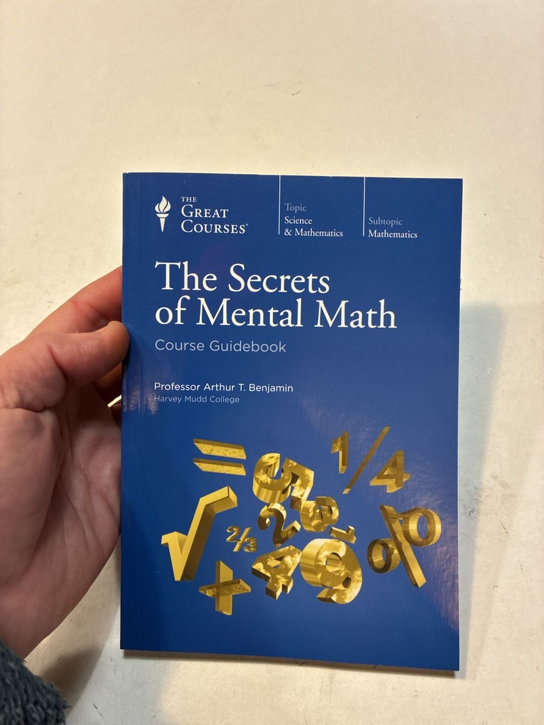 The Great Courses The Secrets Of Mental Math DVD Set And Guidebook 5