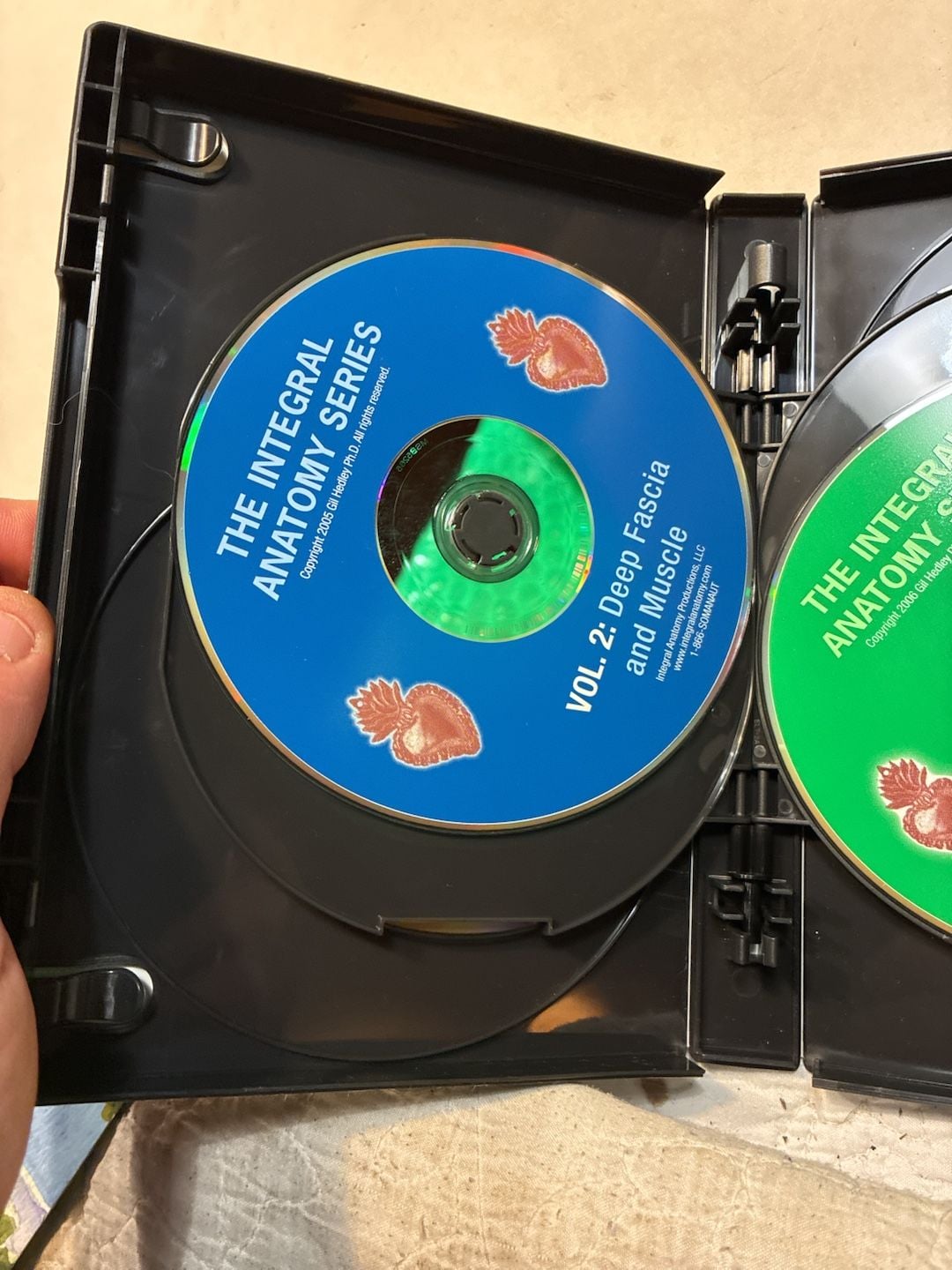 The Integral Anatomy Series Four Volume DVD Set Gil Hedley 4