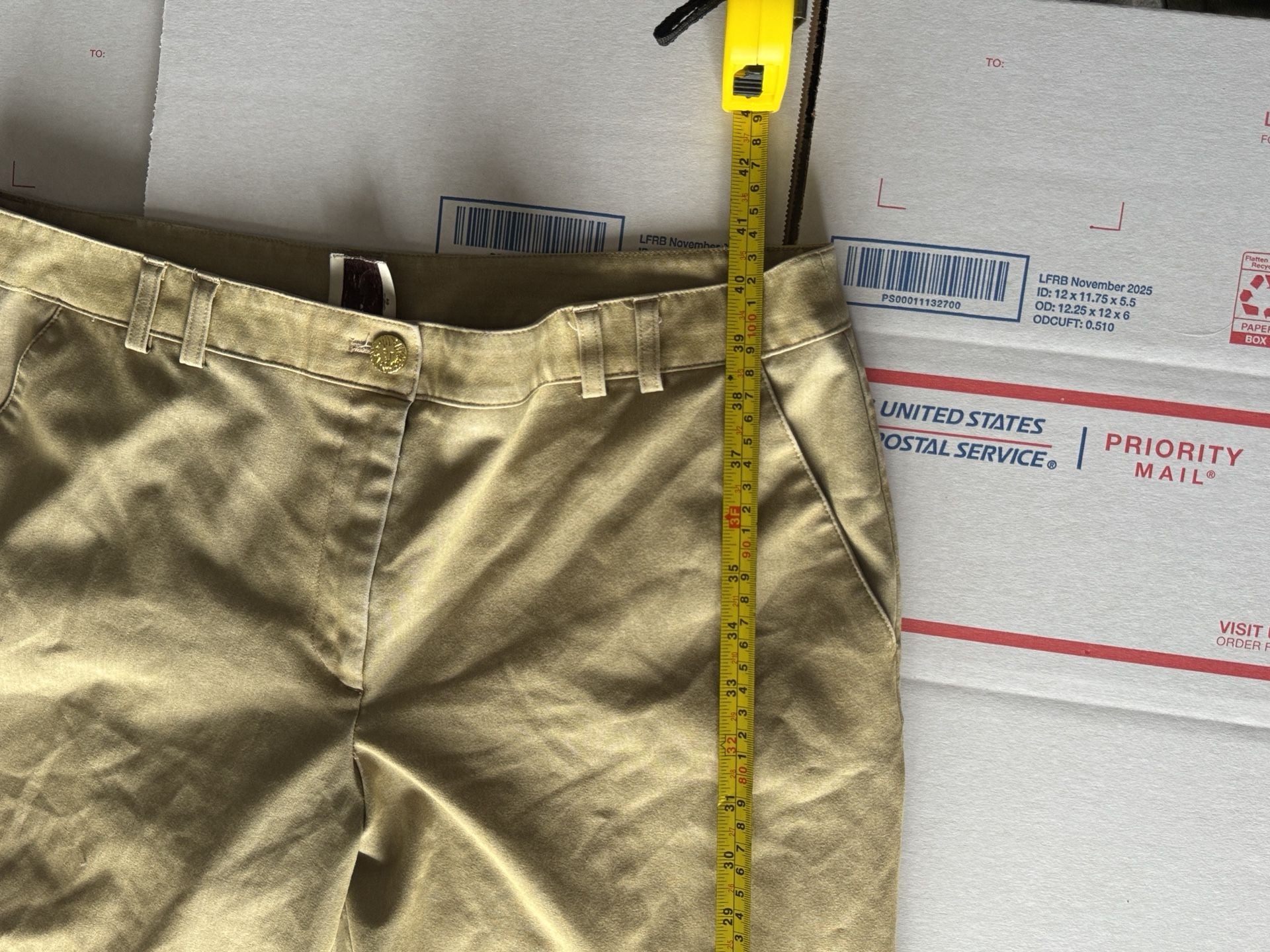 Anne Klein Khaki Flare Pants 9
