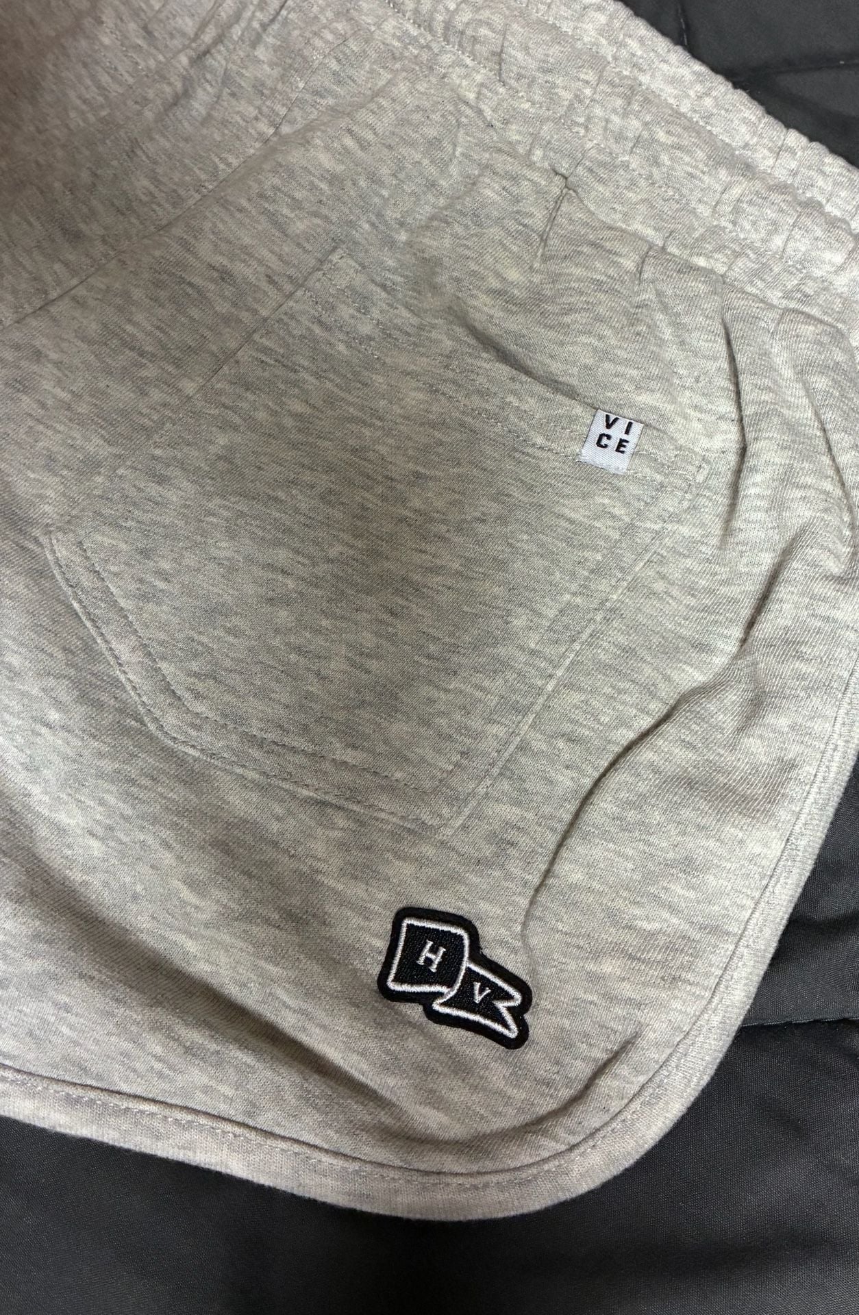 Hype & Vice Wisconsin Badgers Sweatshirt Shorts Size S Gray 5