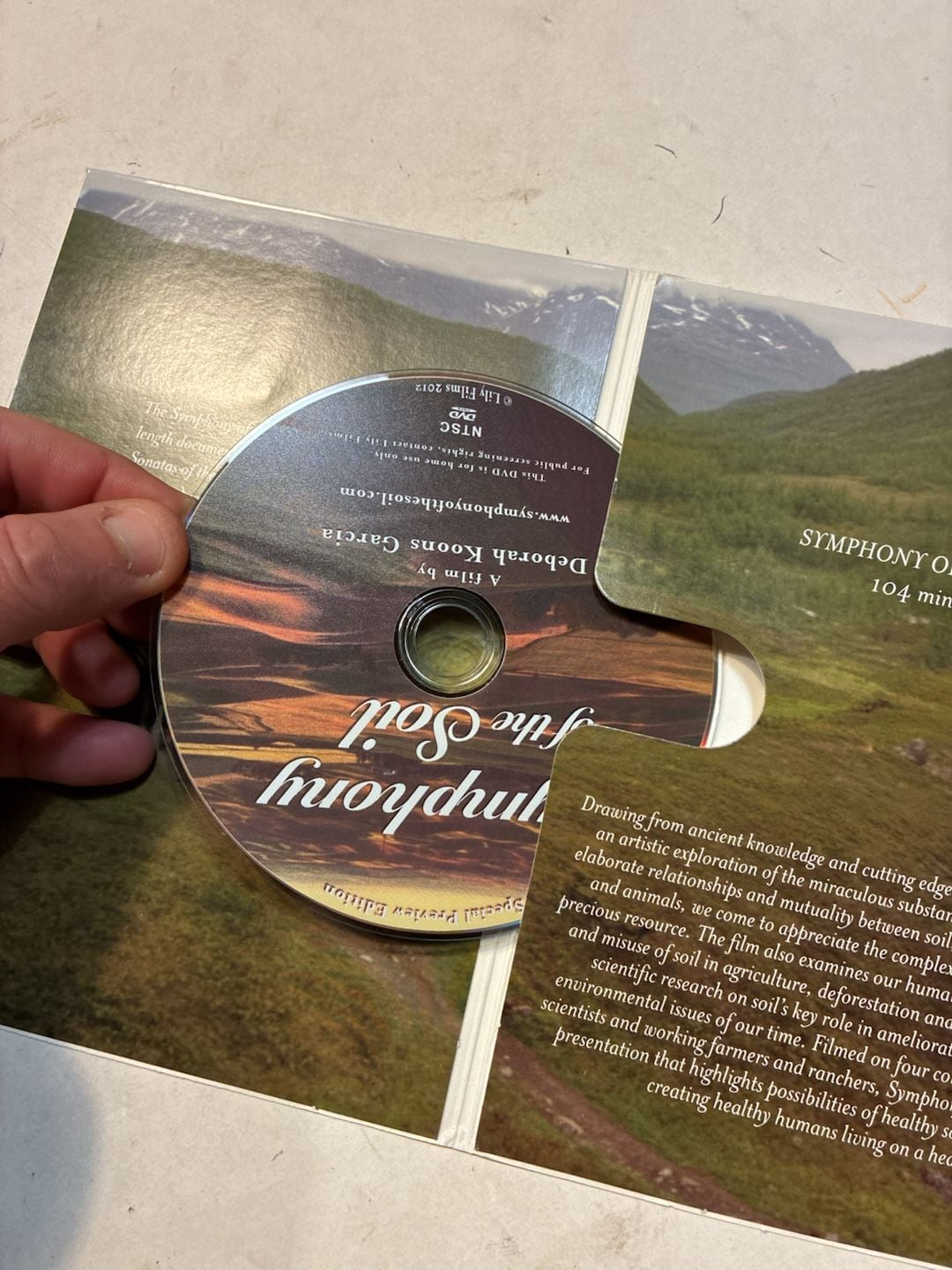 Symphony Of The Soil Special Preview Edition DVD Documentary 5