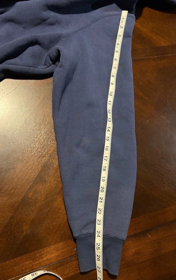 St. Louis Rams NFL 3XL Sherpa Lined Full Zip Hoodie Navy Blue Football Jacket 8