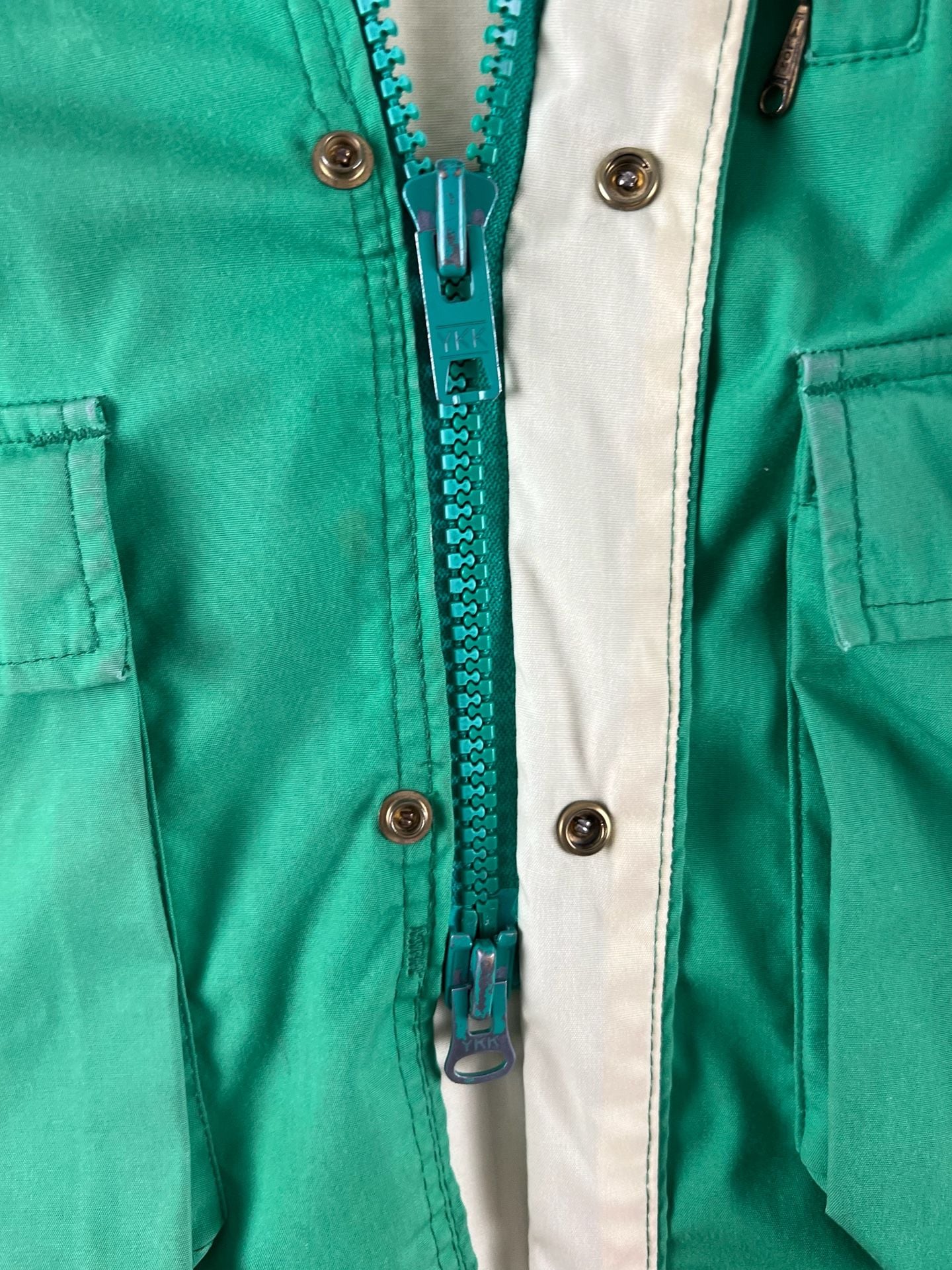 Woolrich Mountain Parka Green Kelly Hooded Jacket 13
