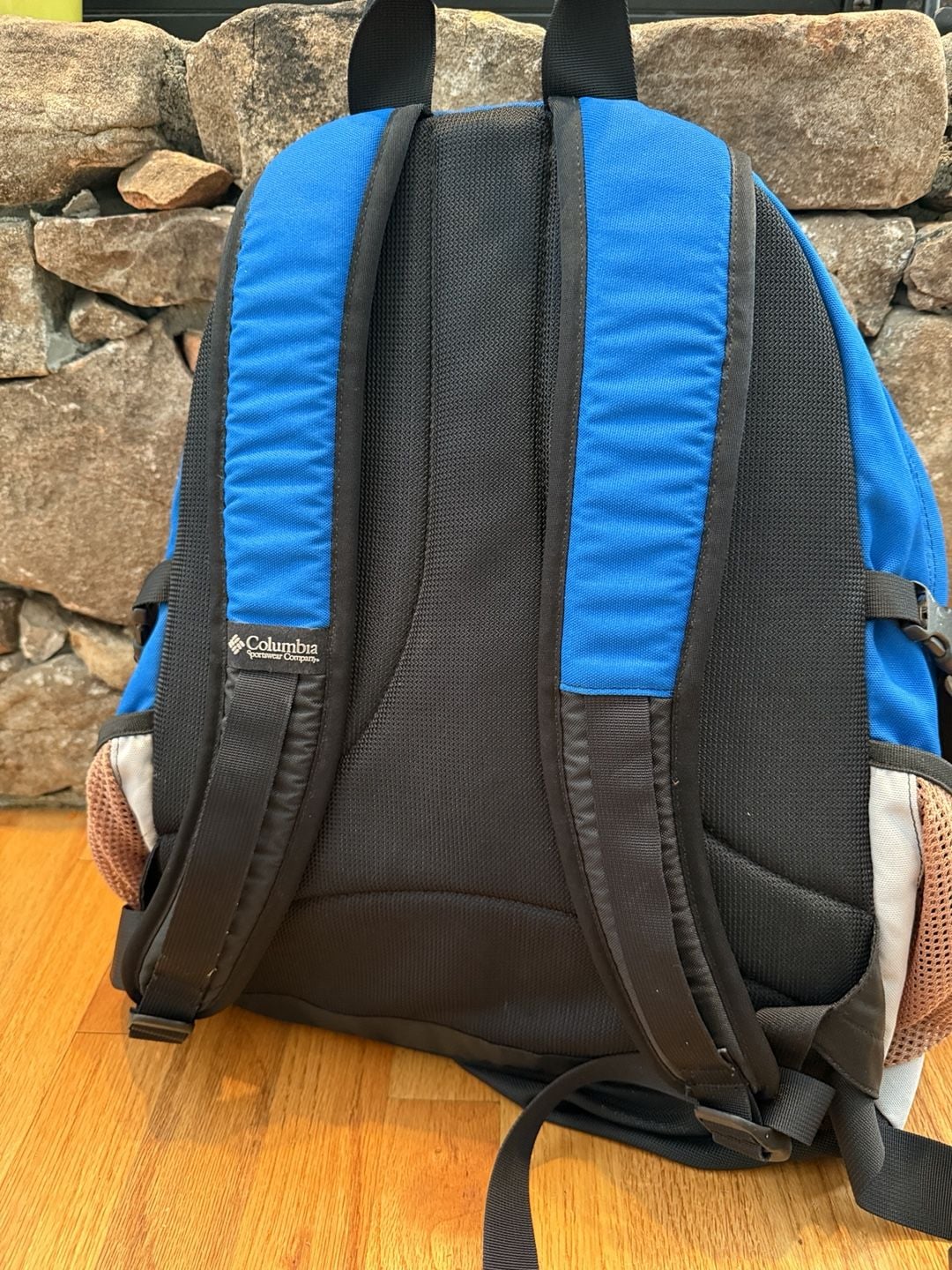 Columbia Sportswear Backpack Blue Black Outdoor Daypack 4