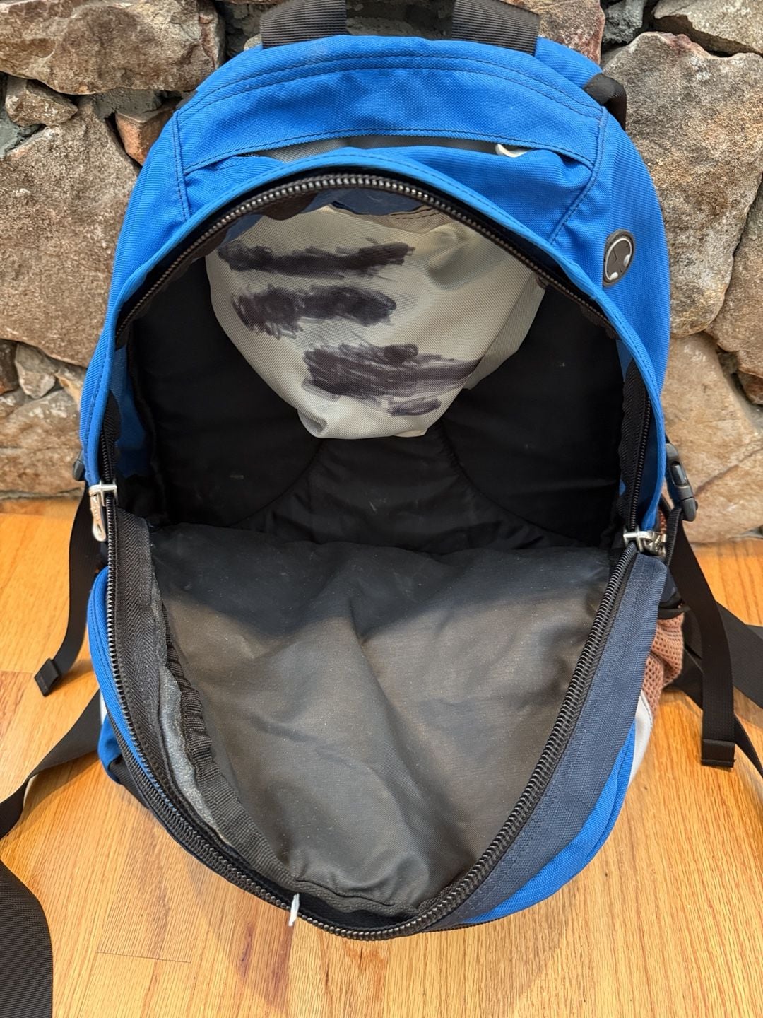 Columbia Sportswear Backpack Blue Black Outdoor Daypack 5