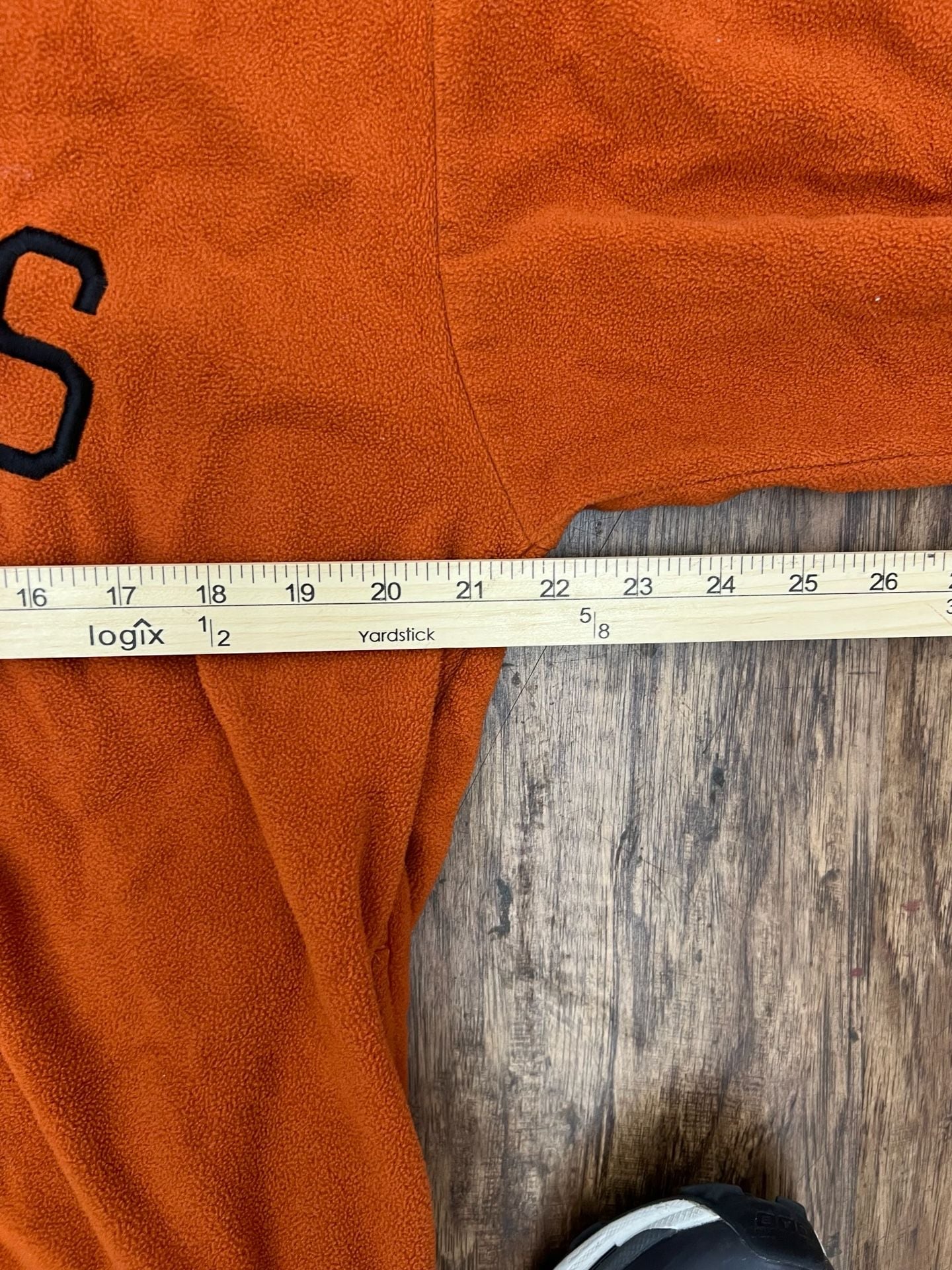 Russell Athletic Texas Longhorns 1/4 Zip Fleece Size XL Orange 7