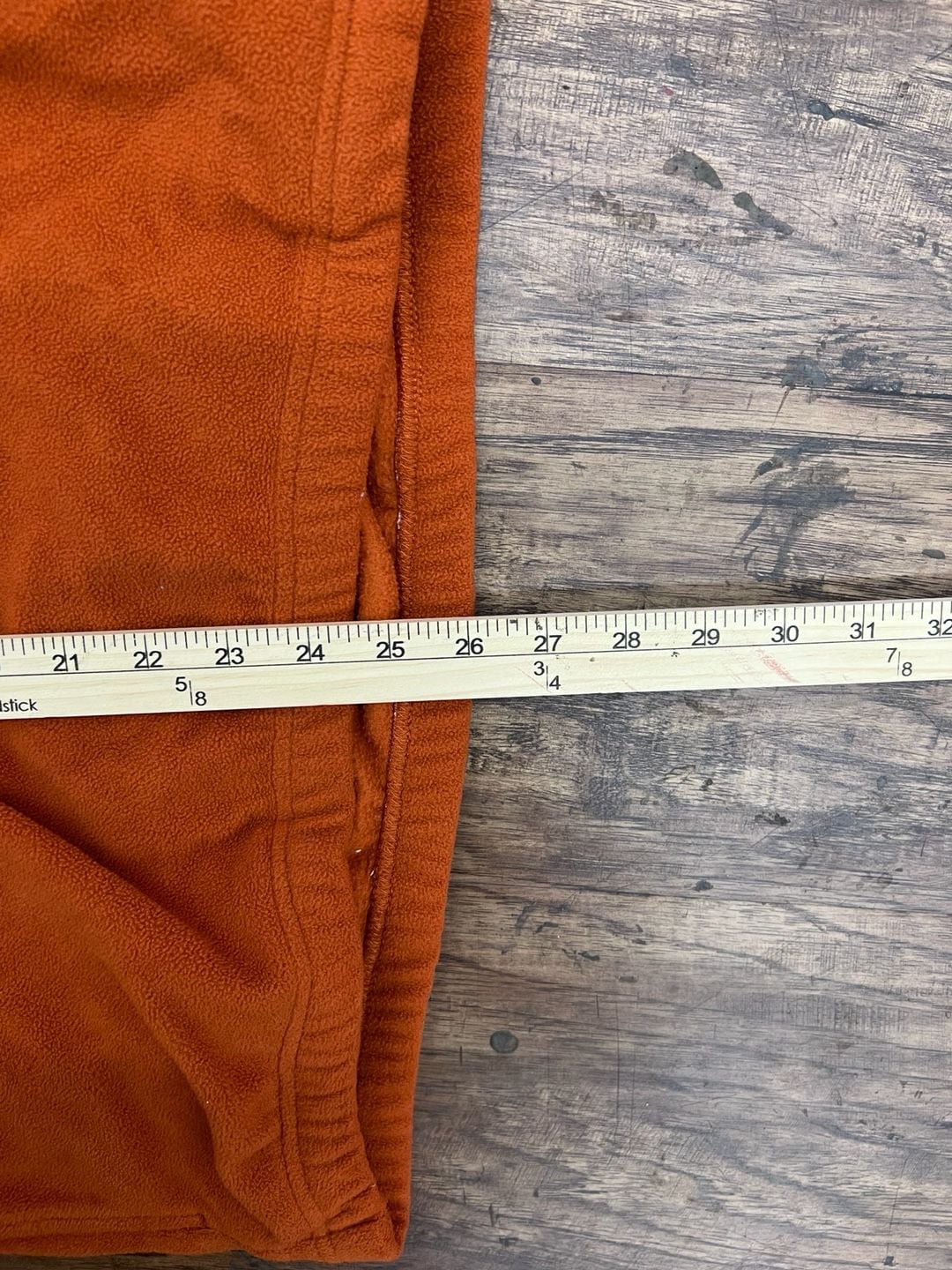 Russell Athletic Texas Longhorns 1/4 Zip Fleece Size XL Orange 8